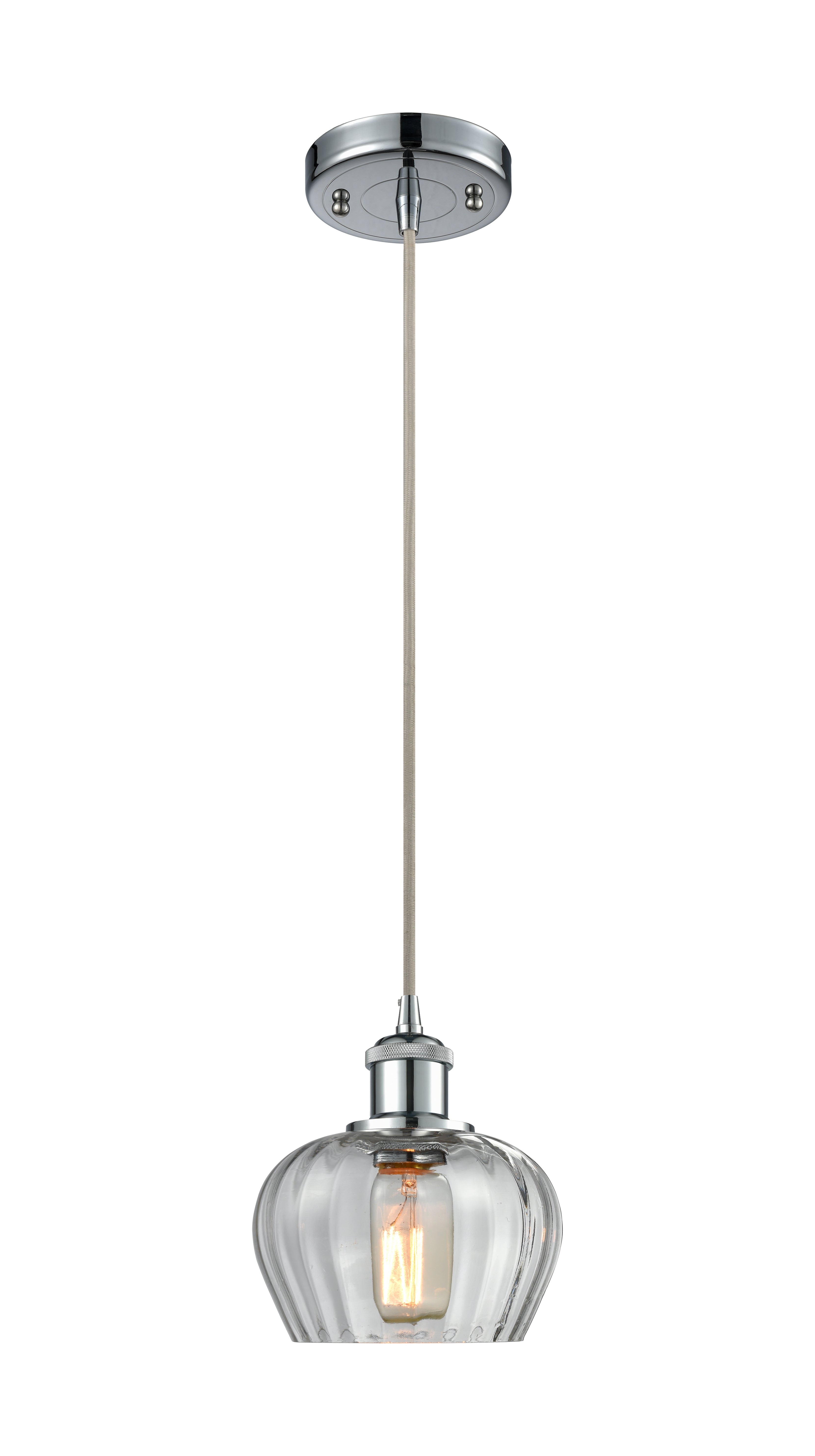 Ballston Mini Pendant Antique Brass Finish