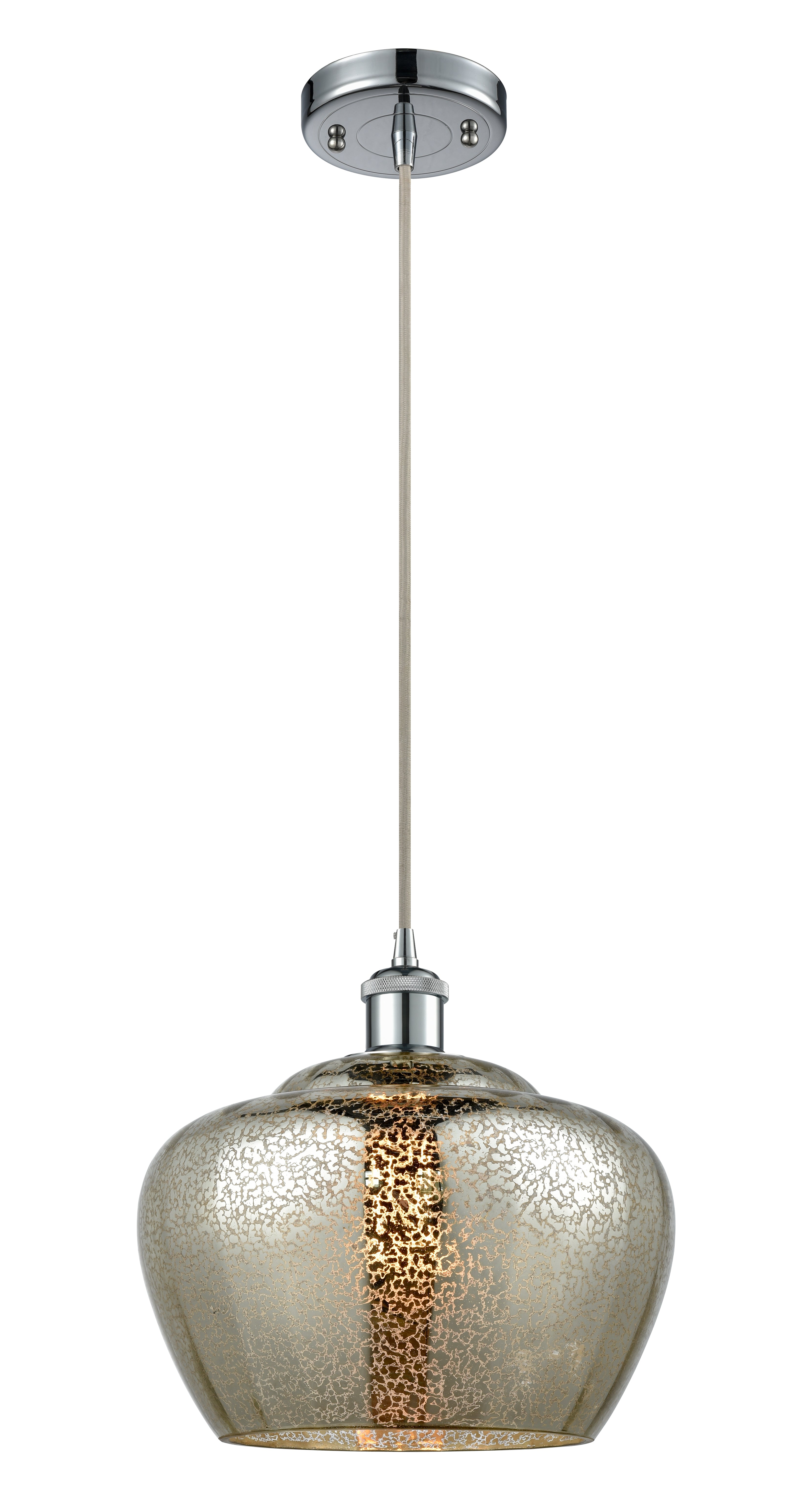 Ballston Mini Pendant Antique Brass Steel