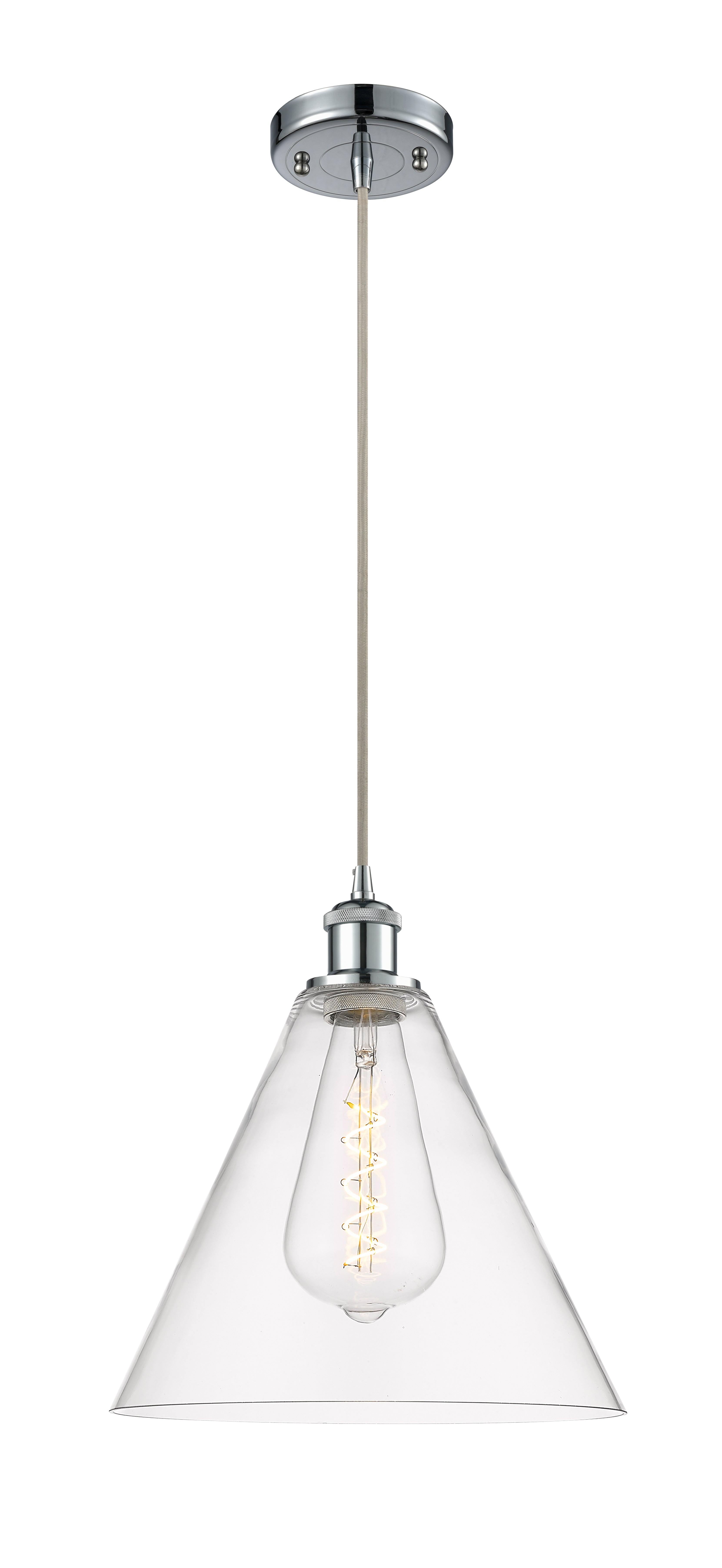Ballston Mini Pendant Antique Brass Finish