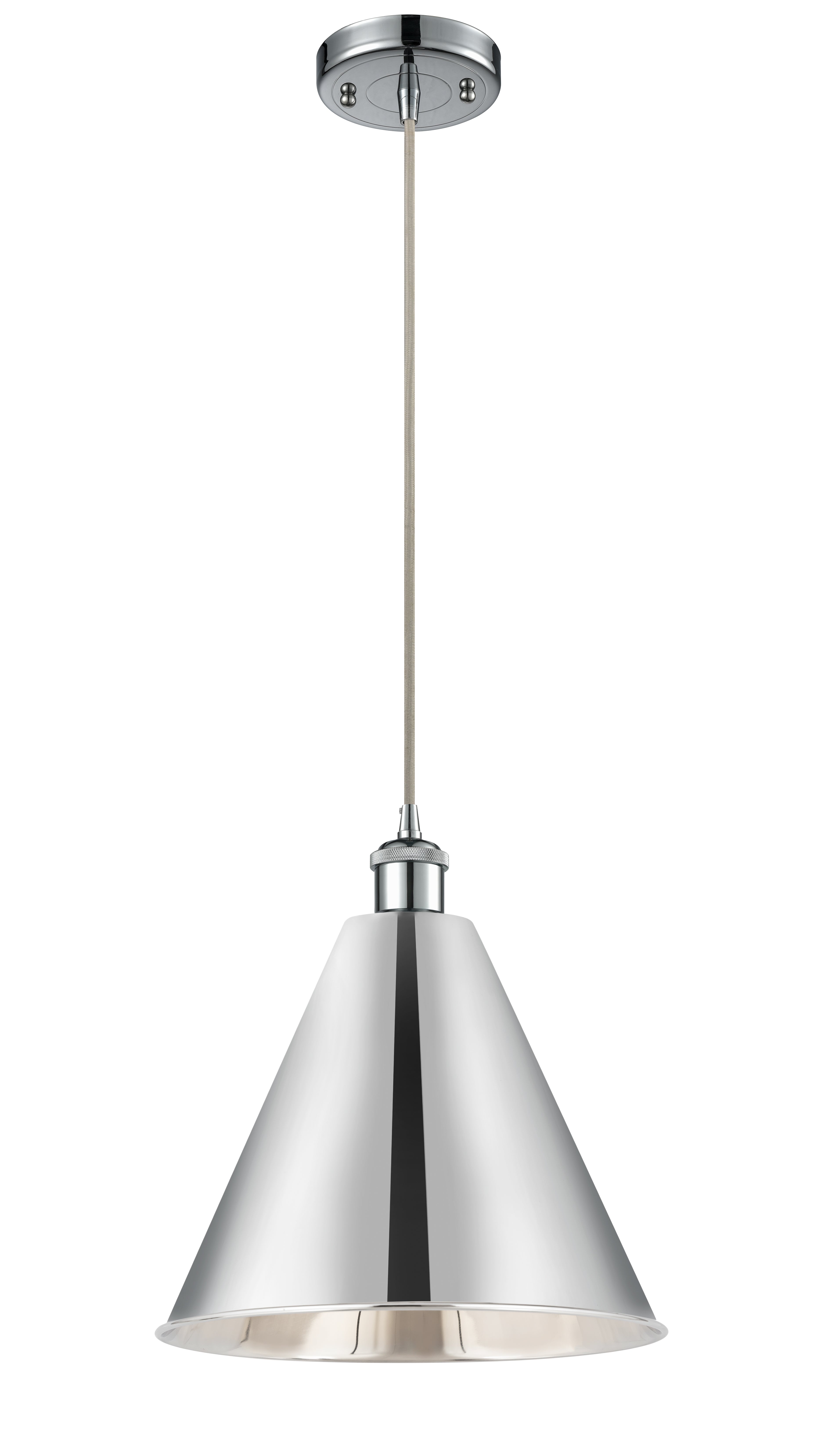Ballston Mini Pendant Antique Brass 16 Inch
