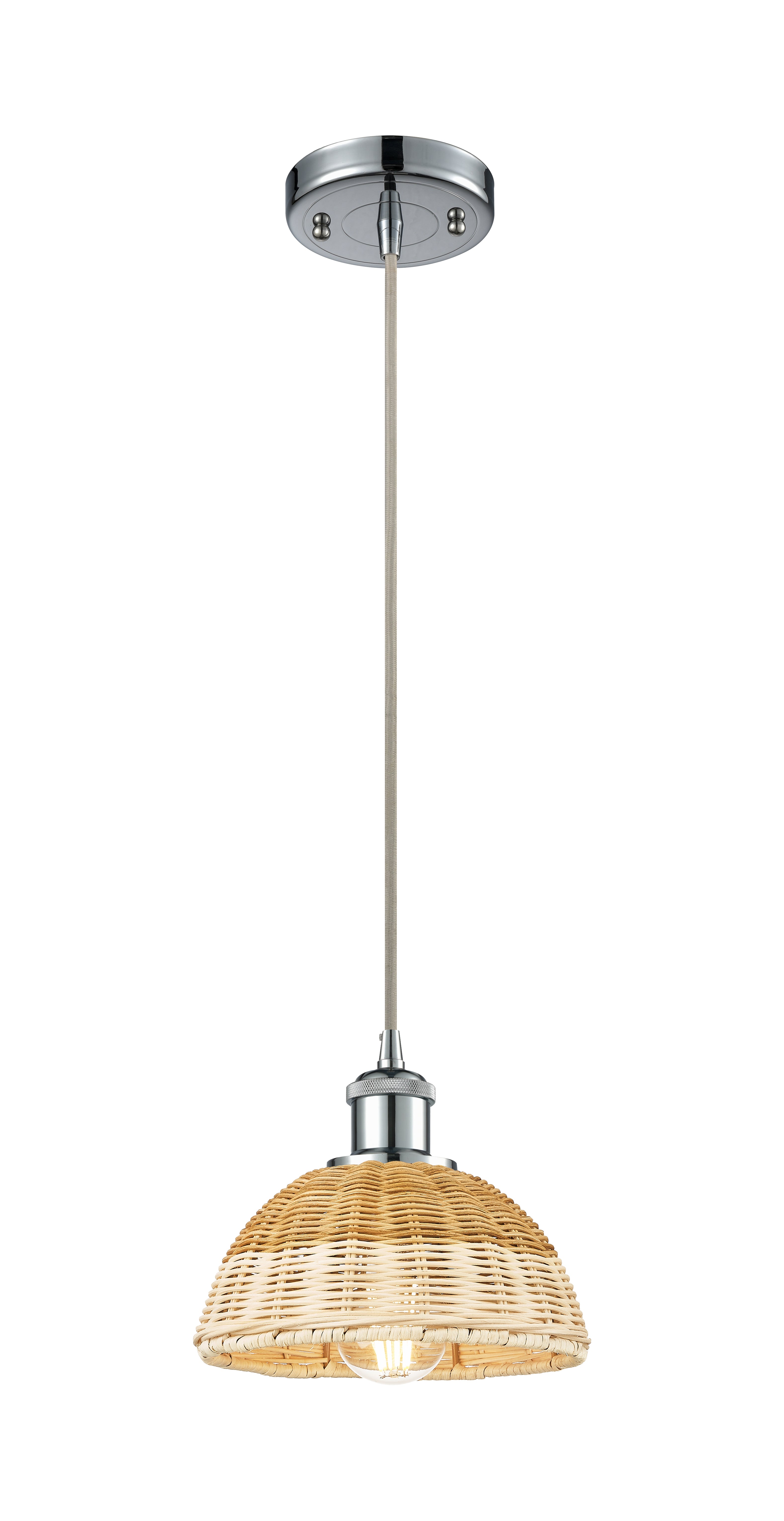 Ballston Mini Pendant Cast Brass 9.5 Height