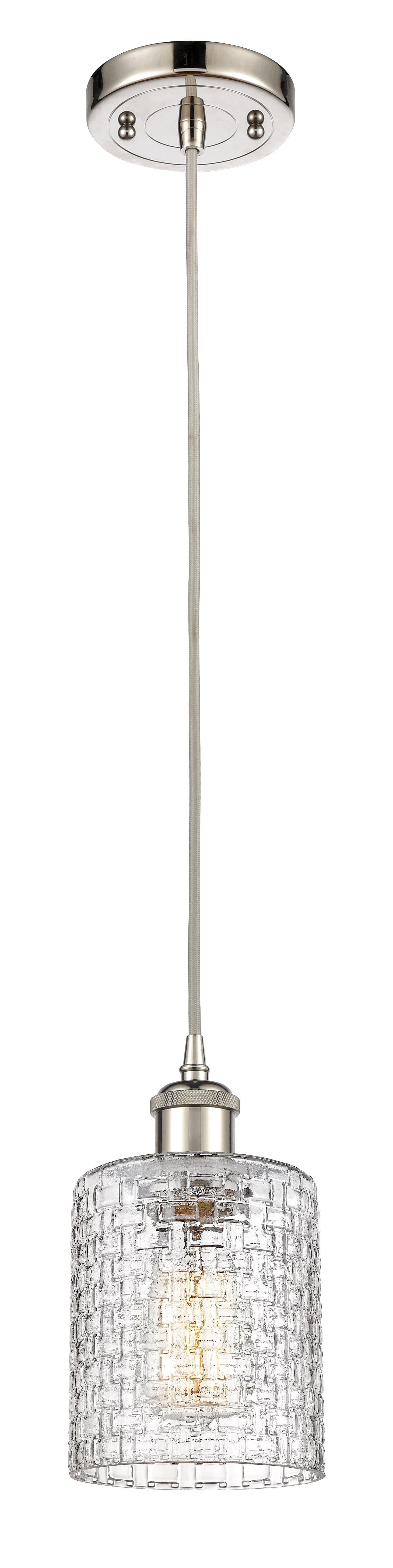 Ballston Mini Pendant 5 Inch Antique Brass