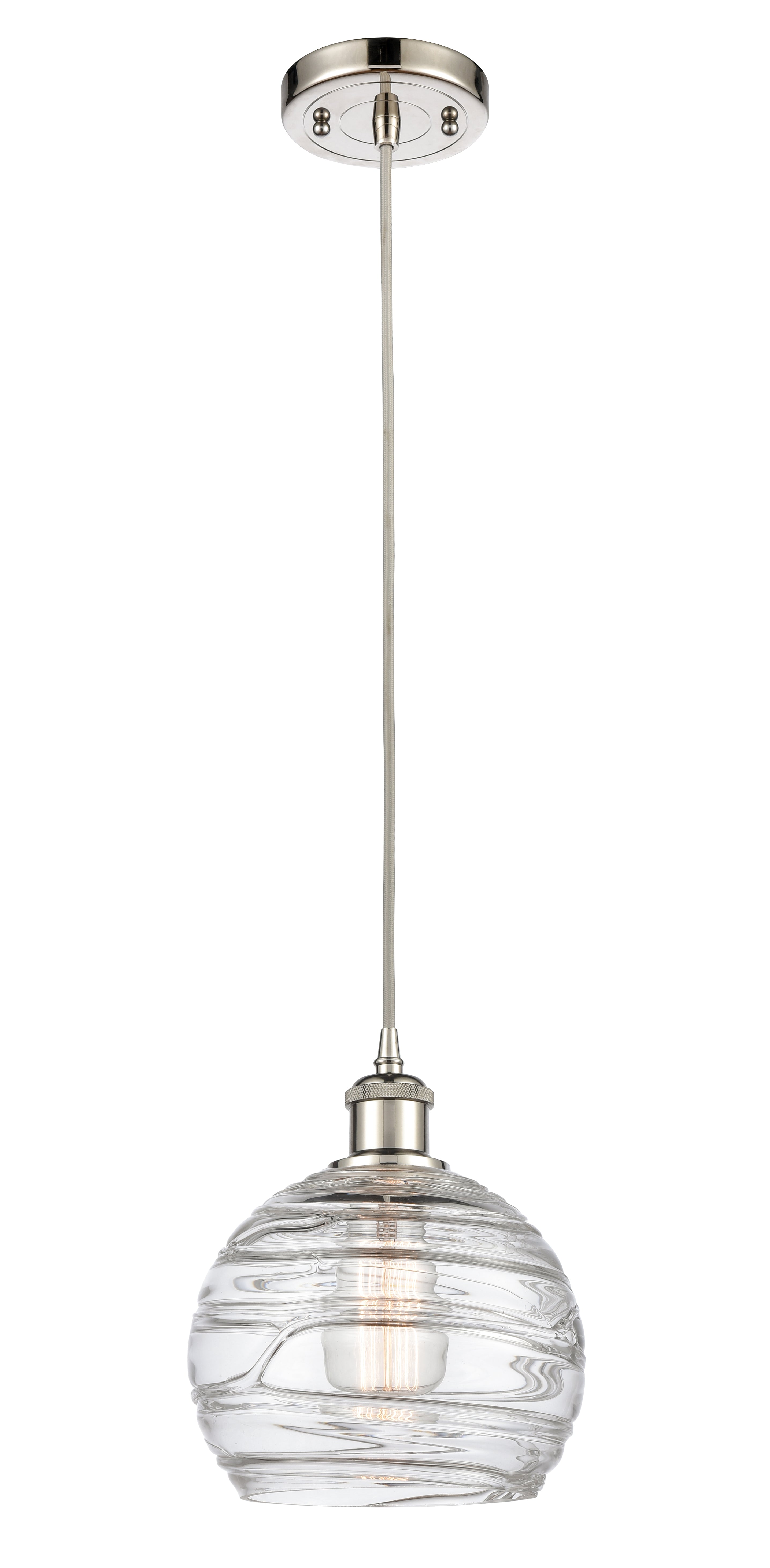 Ballston Mini Pendant Antique Brass Finish