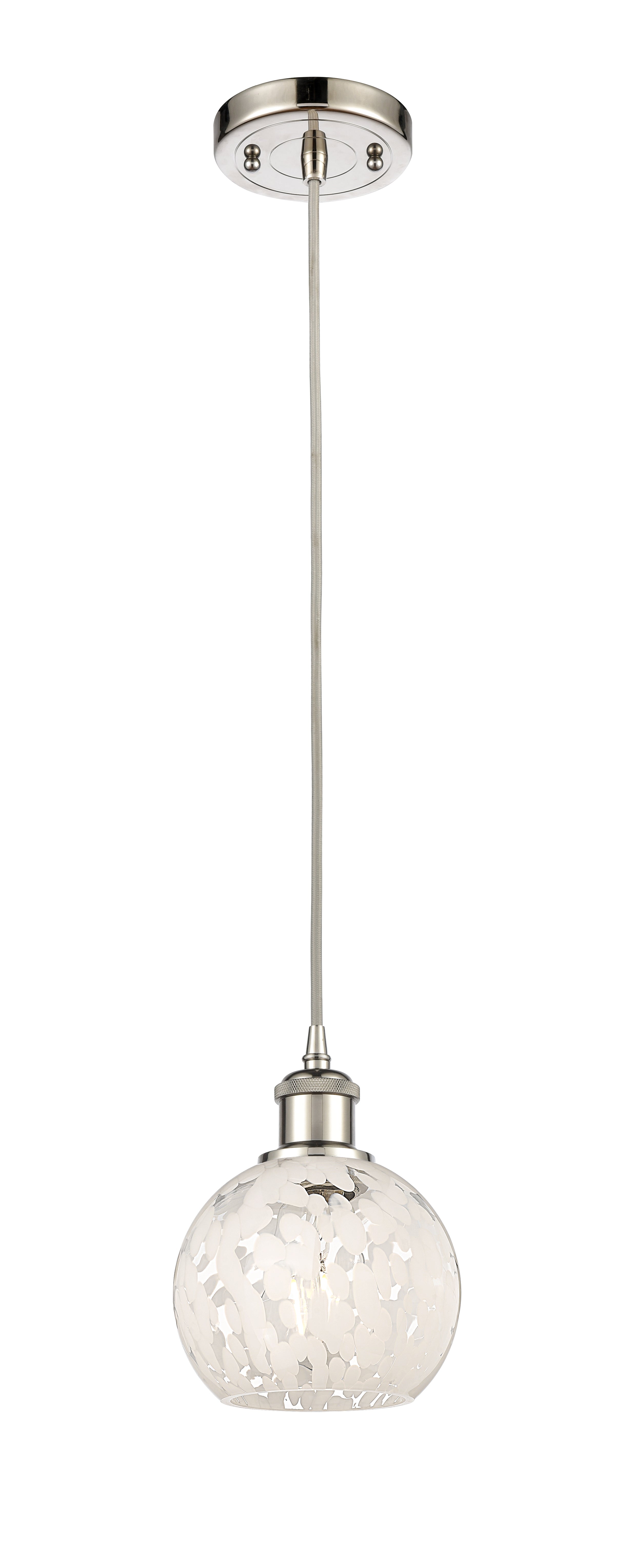 Ballston Mini Pendant Antique Brass 8 Inch