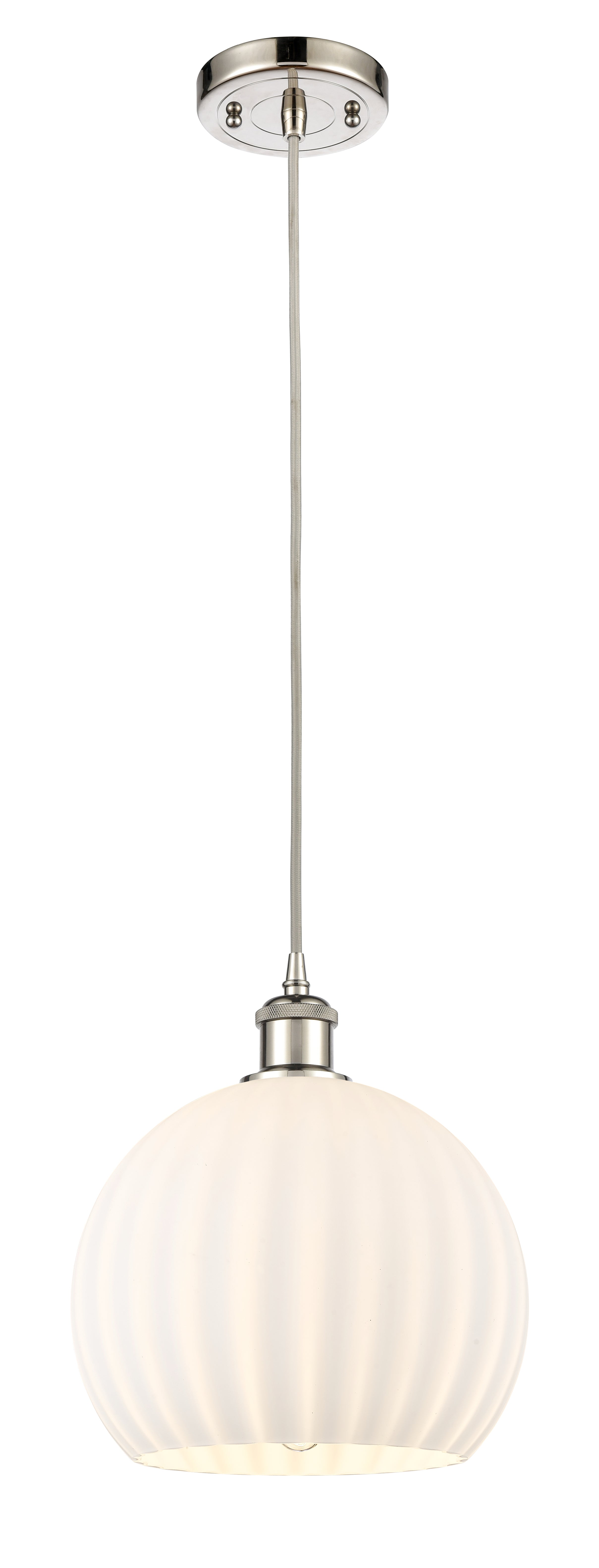 Ballston Mini Pendant Antique Brass 10 Inch