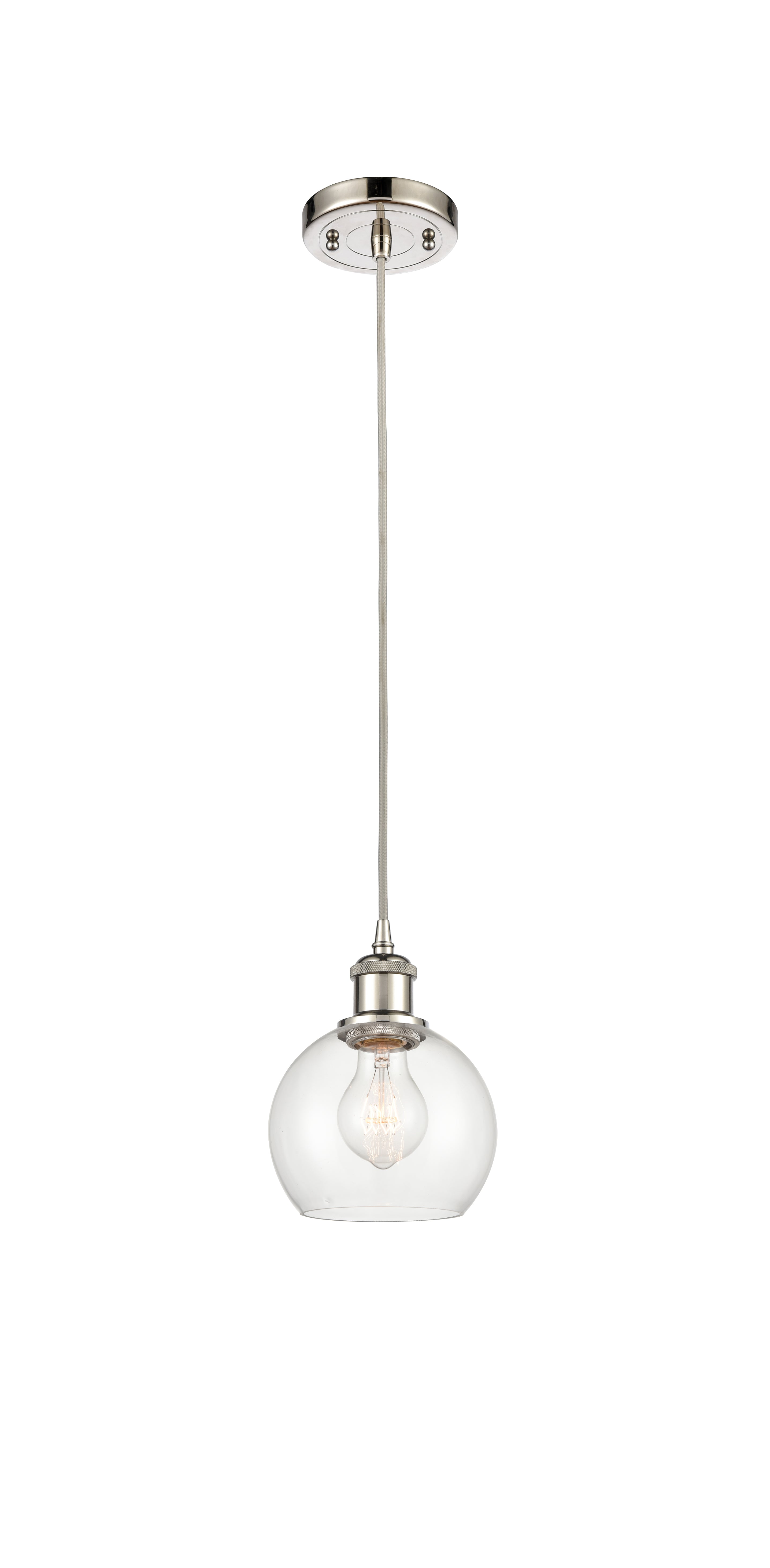 Ballston Mini Pendant Antique Brass Finish