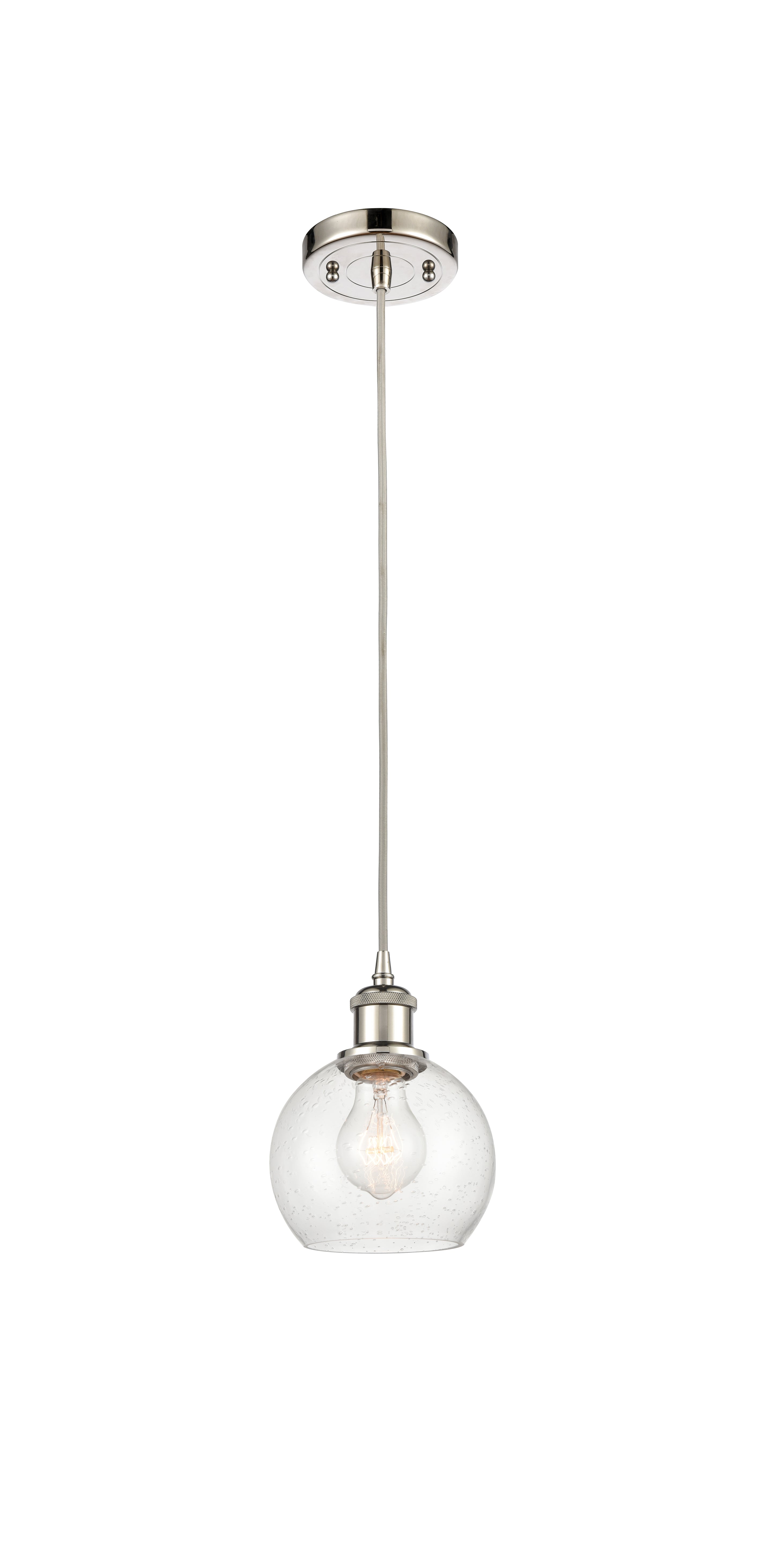 Ballston Mini Pendant Antique Brass Finish