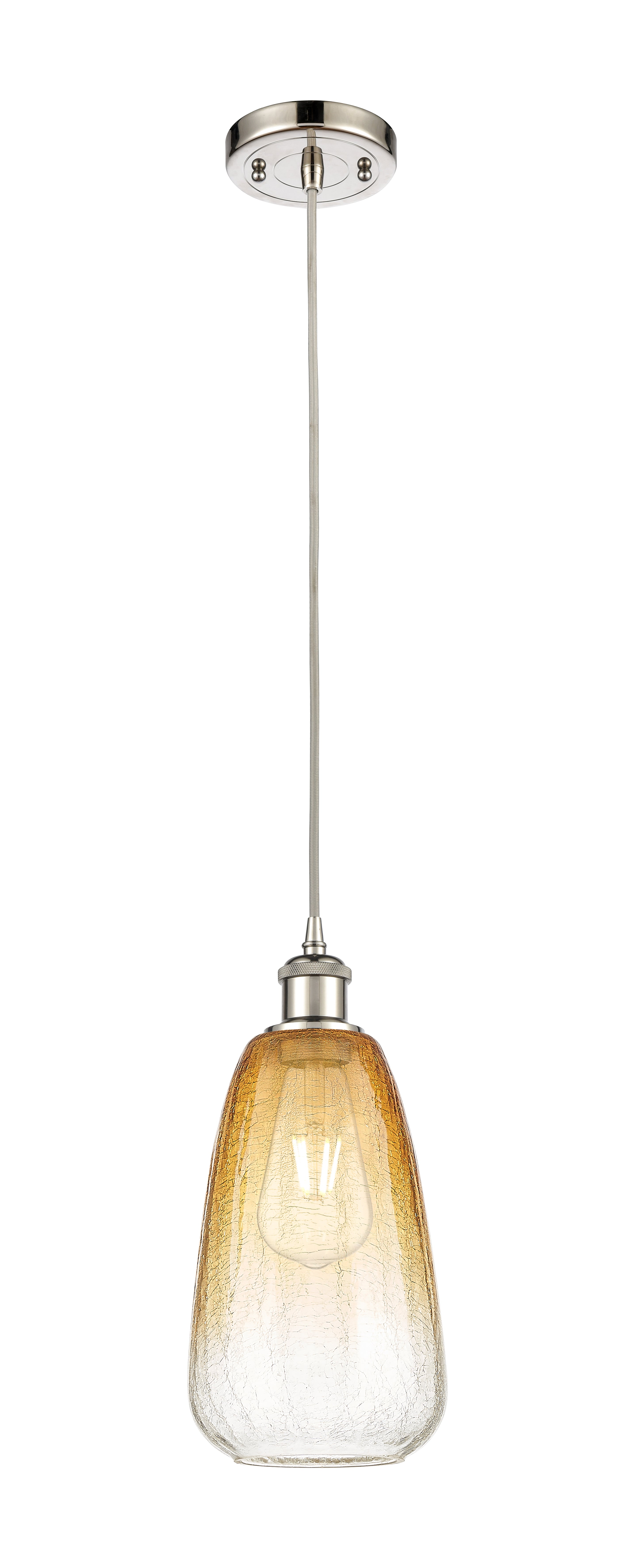 Ballston Mini Pendant Antique Brass 6 Inch