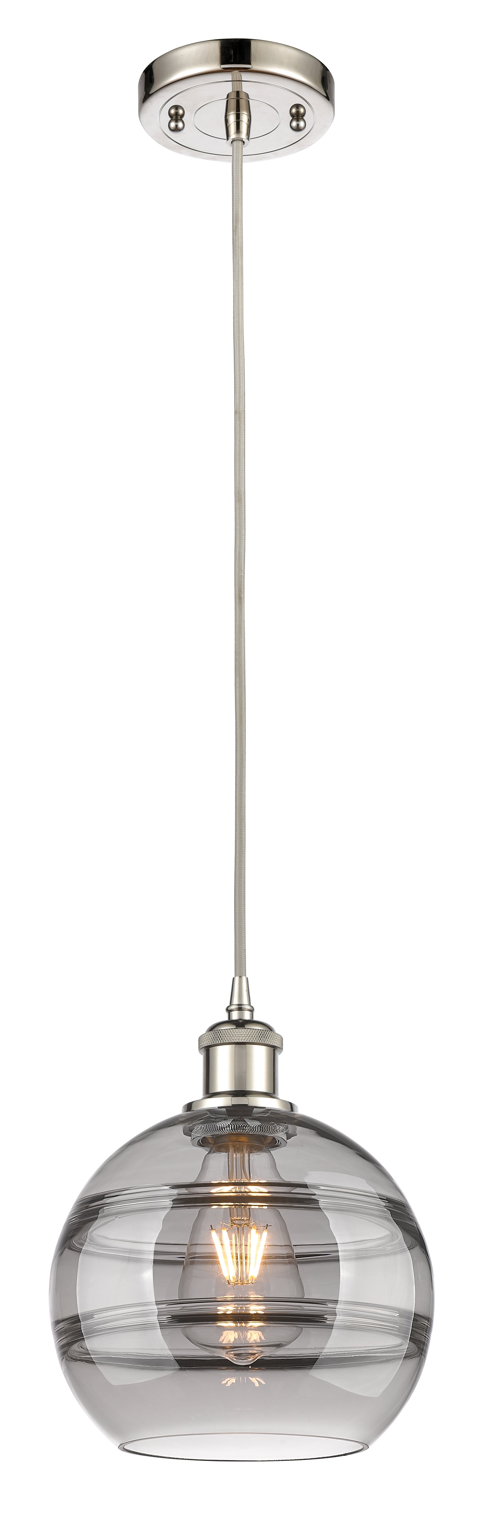 Ballston Mini Pendant Antique Brass Finish