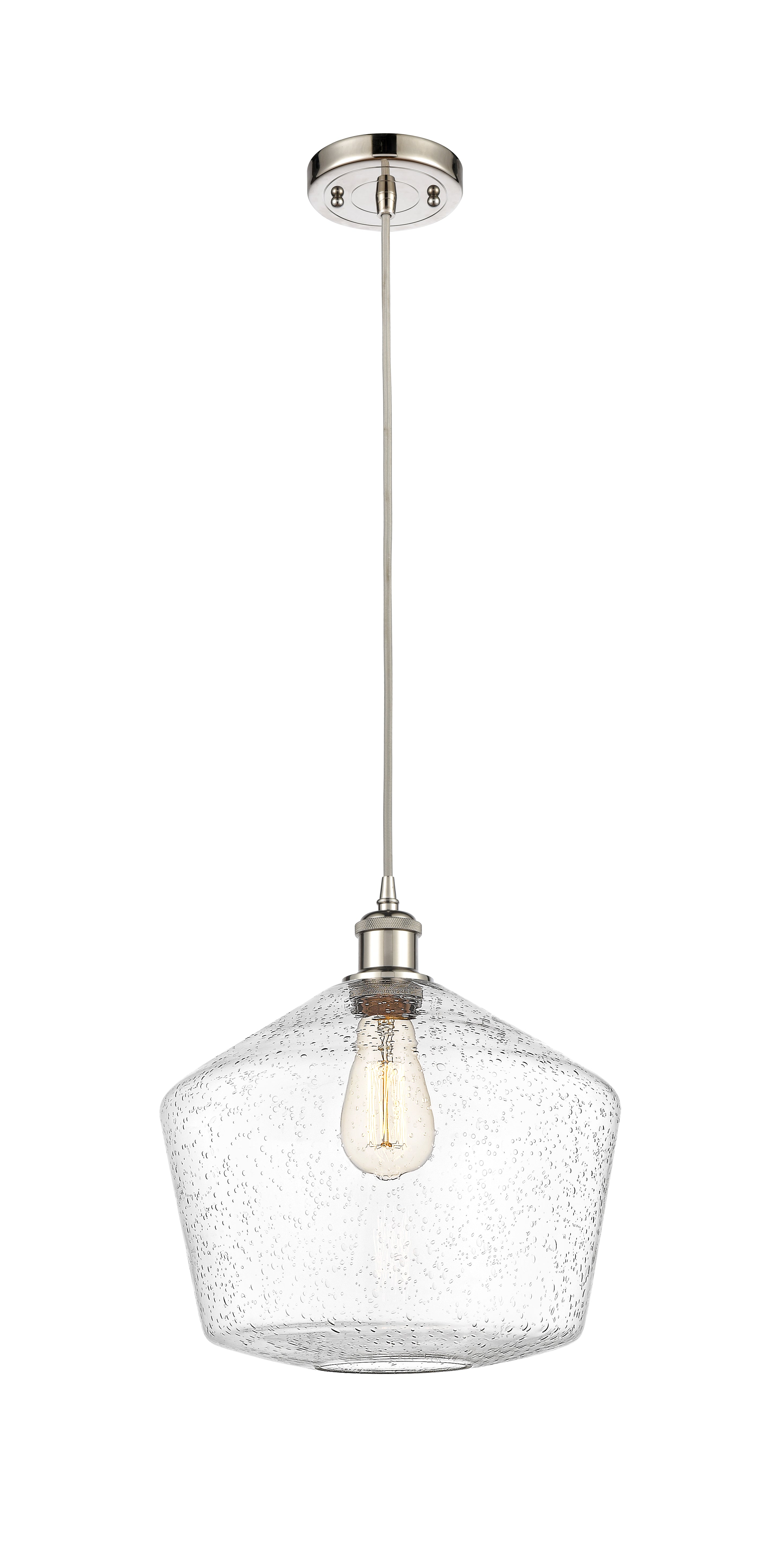 Ballston Mini Pendant Antique Brass 12 Inch
