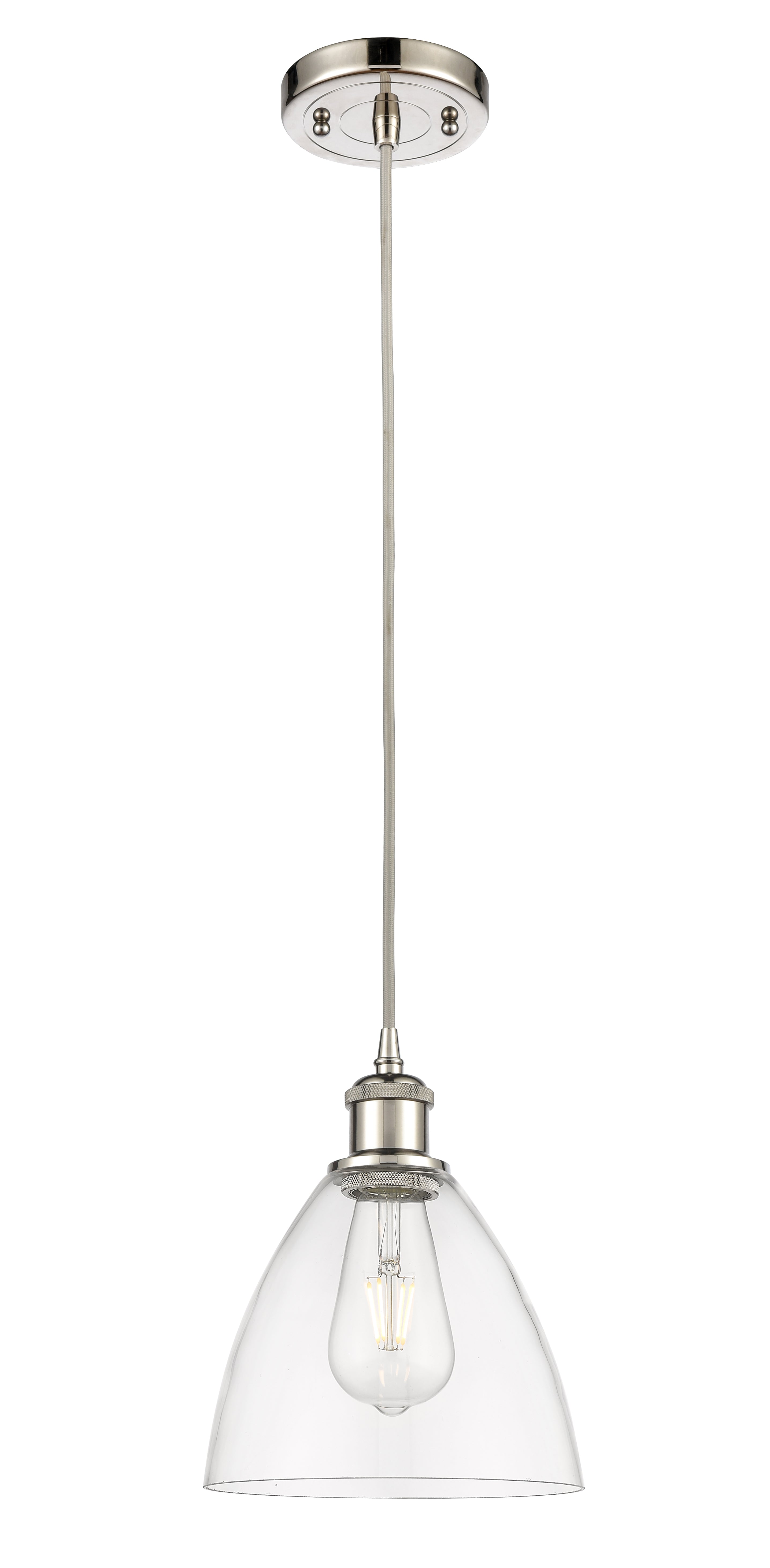 Ballston Mini Pendant Antique Brass Finish