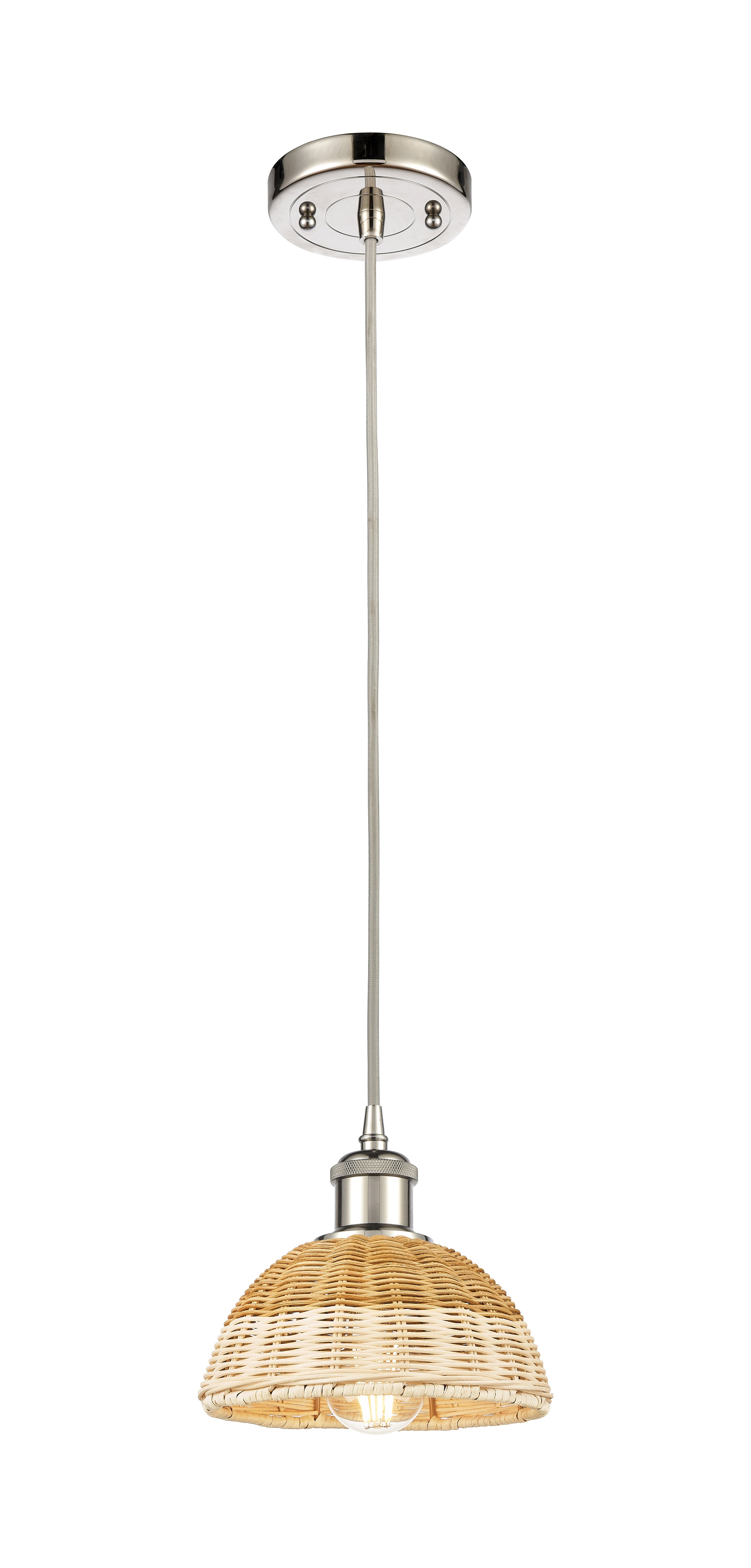 Ballston Mini Pendant Cast Brass 9.5 Height