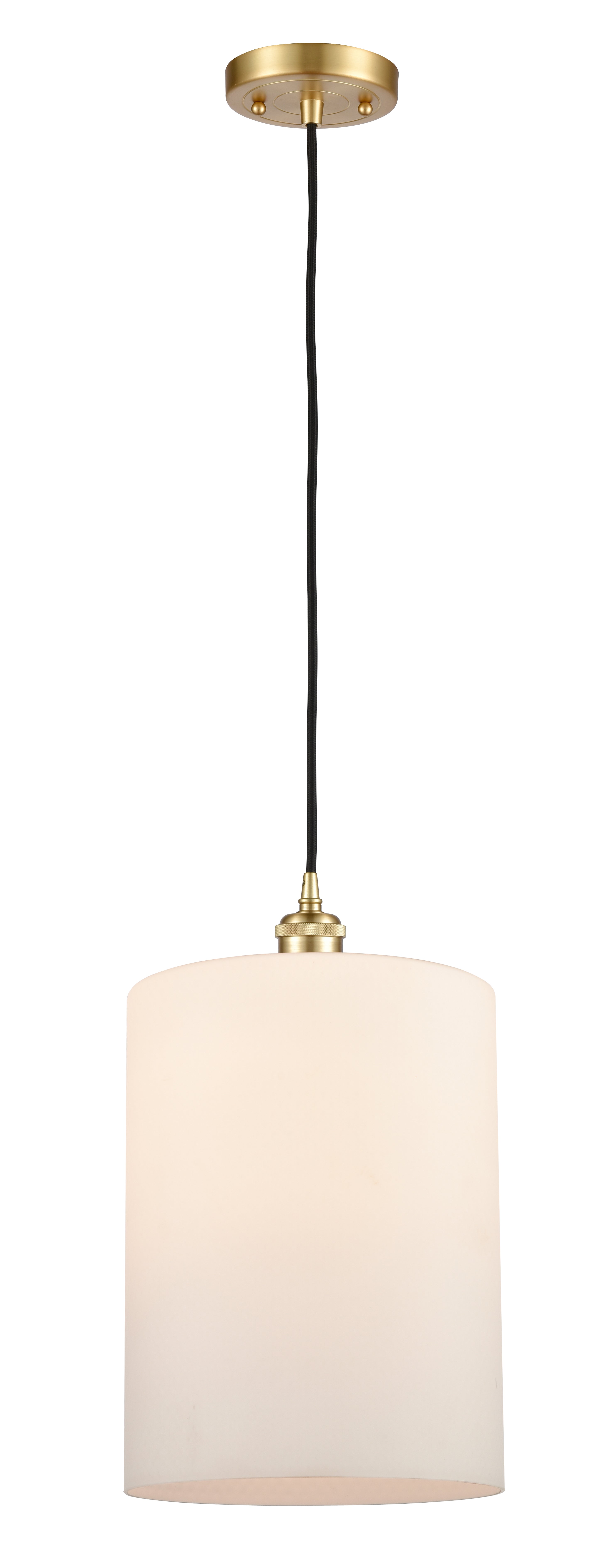 Ballston Mini Pendant Antique Brass 9 Inch