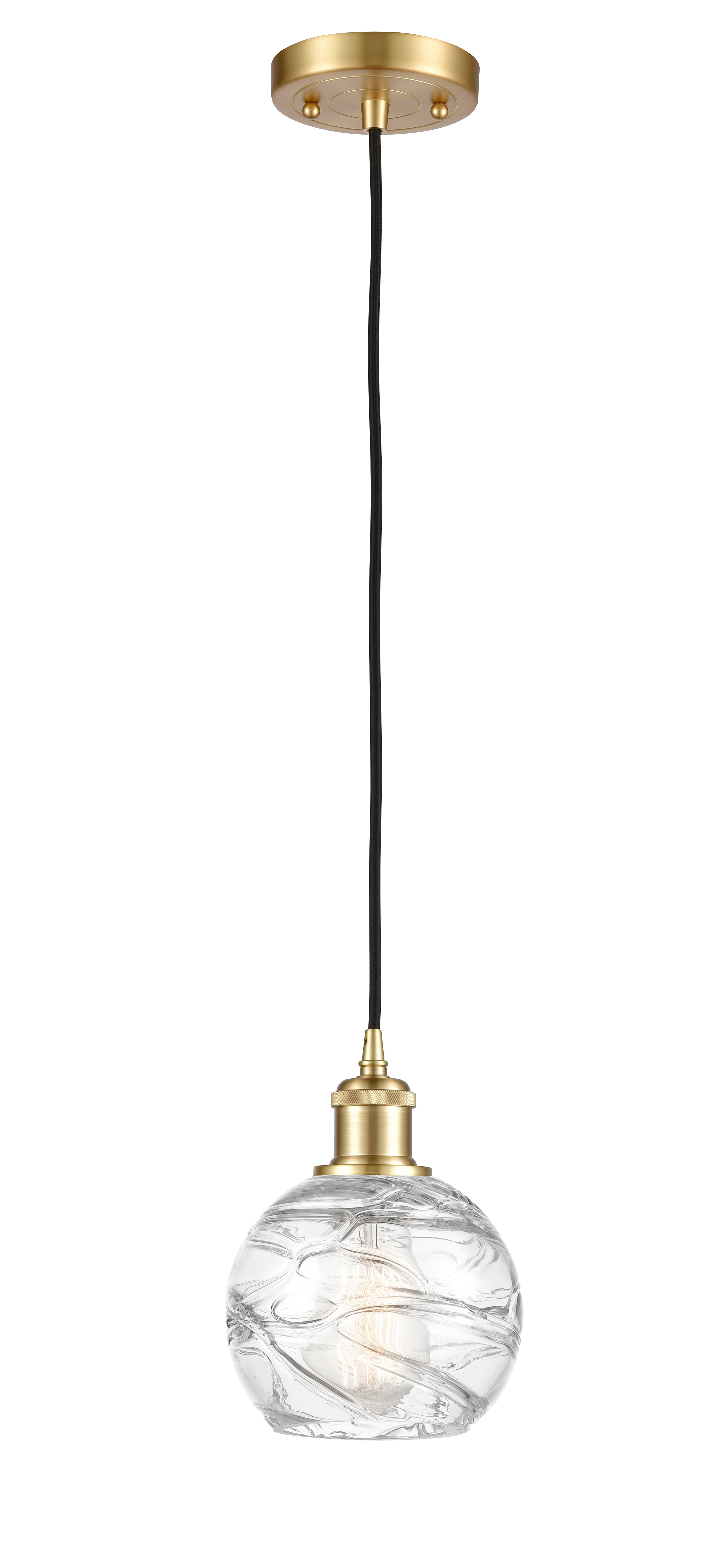 Ballston Mini Pendant Antique Brass Finish