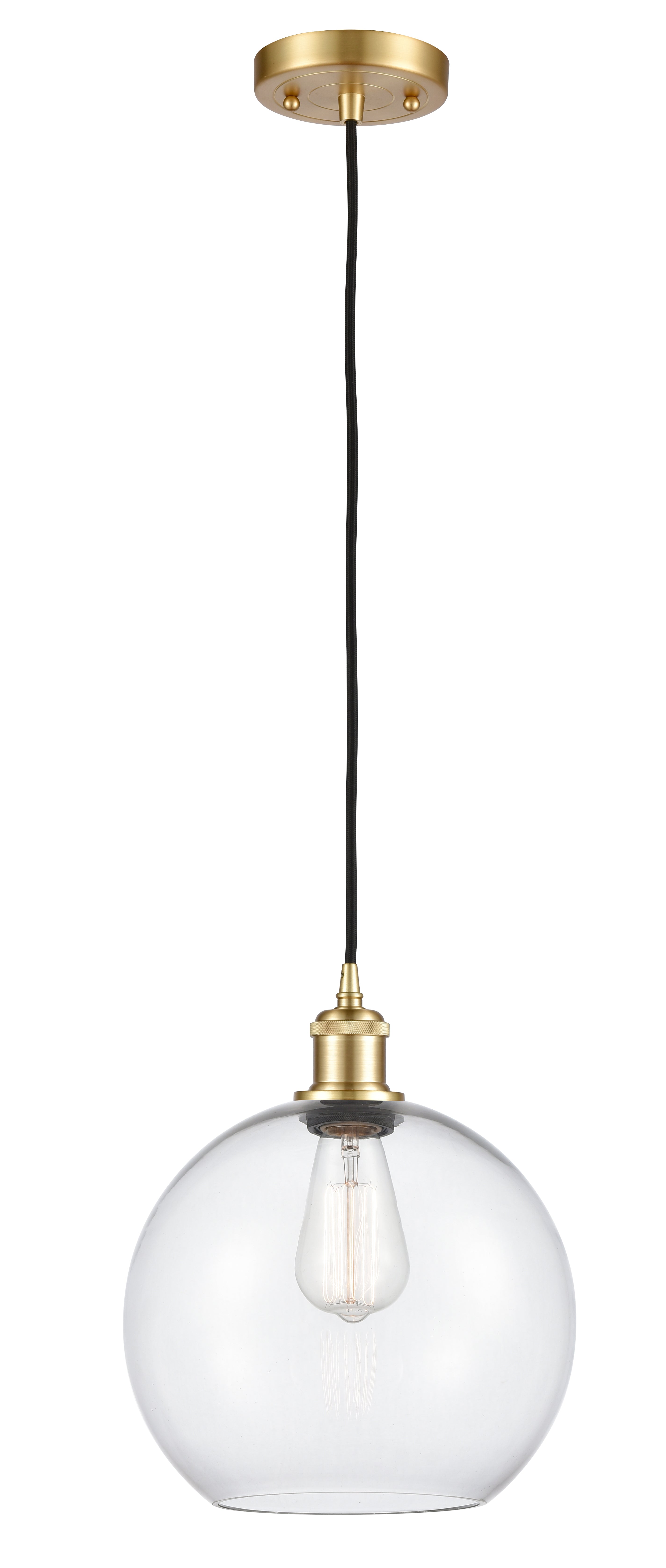 Ballston Mini Pendant Cast Brass Antique