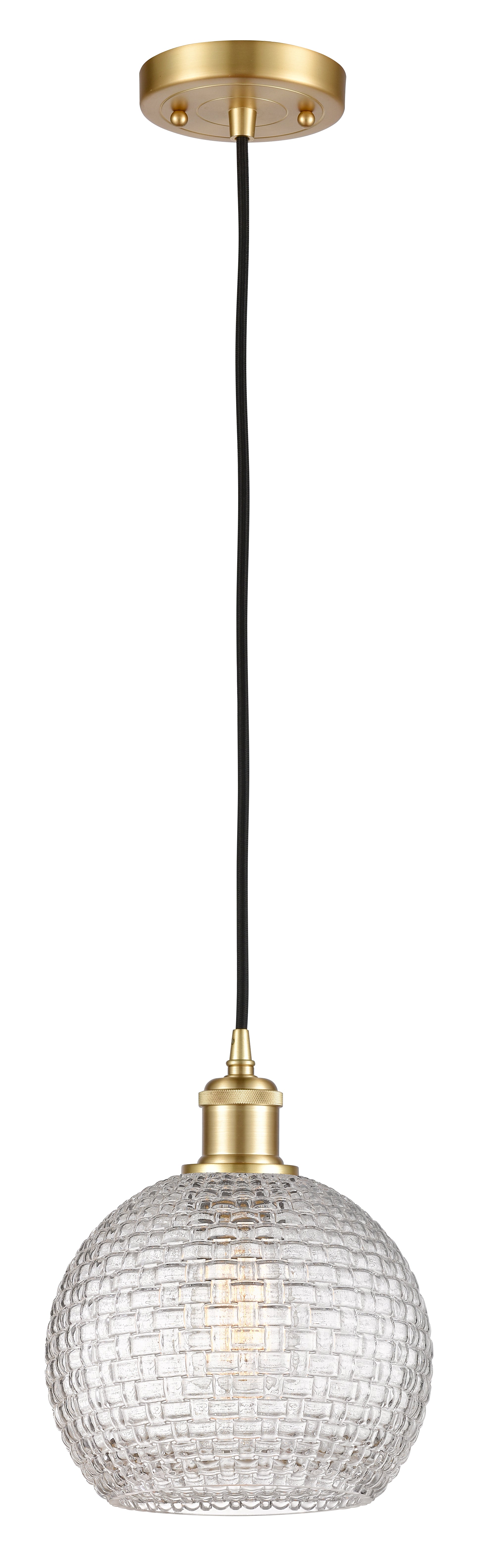 Ballston Mini Pendant Antique Brass Finish