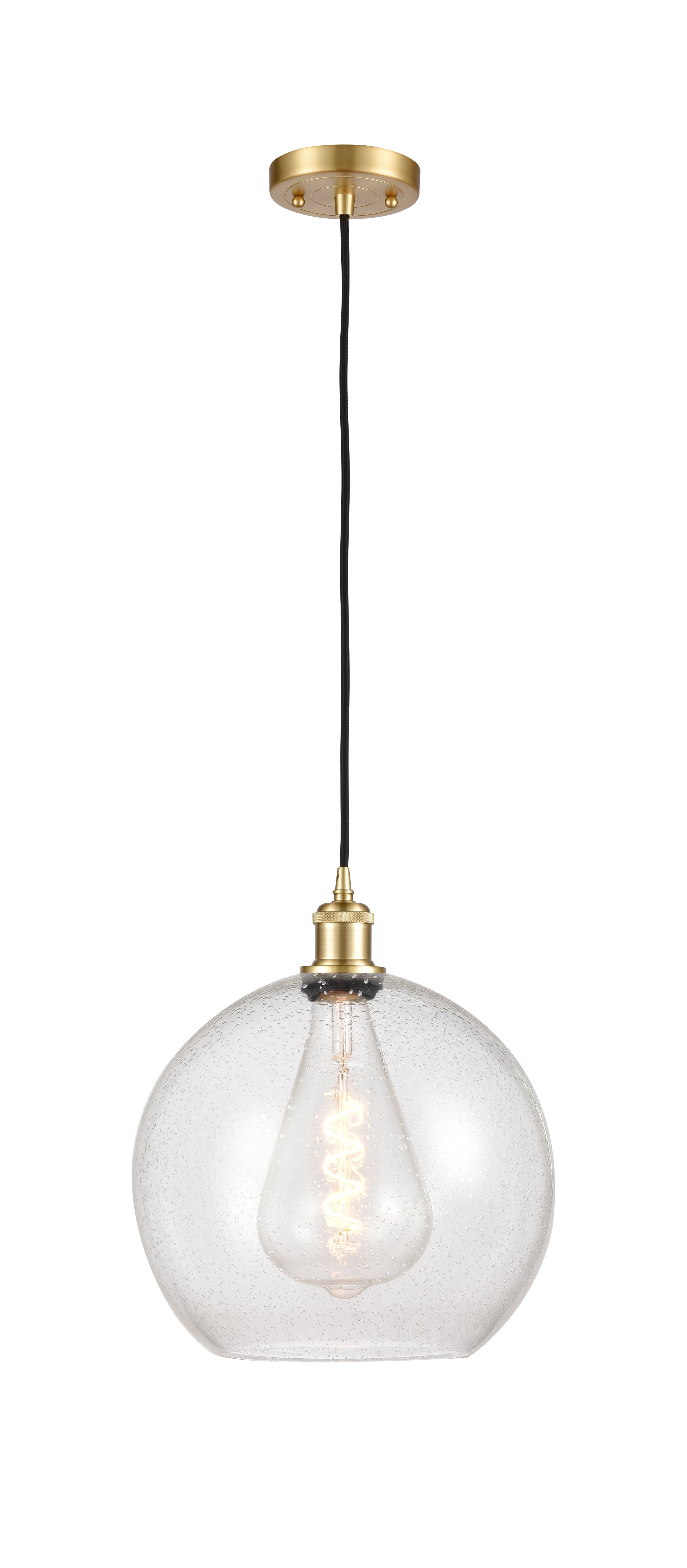 Ballston Mini Pendant Antique Brass Finish