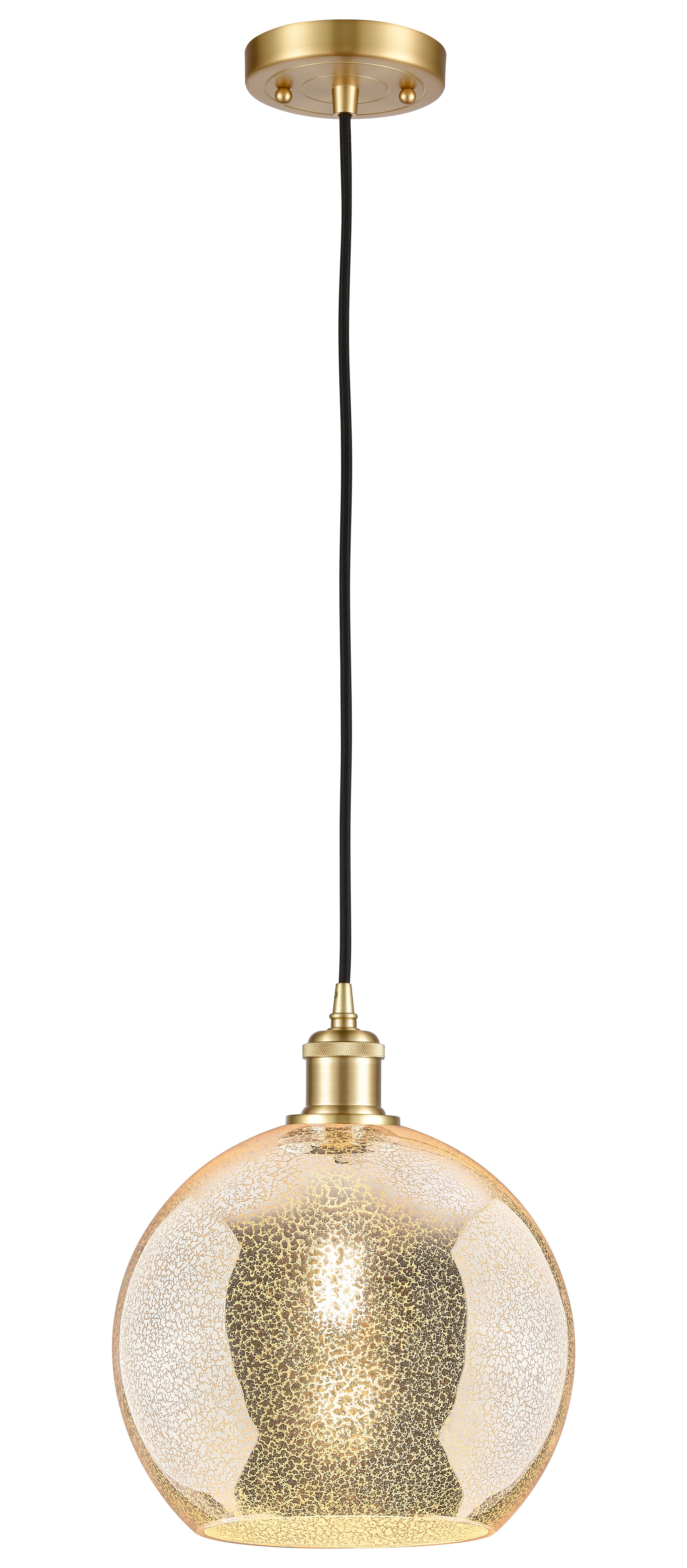 Ballston Mini Pendant Antique Brass Finish