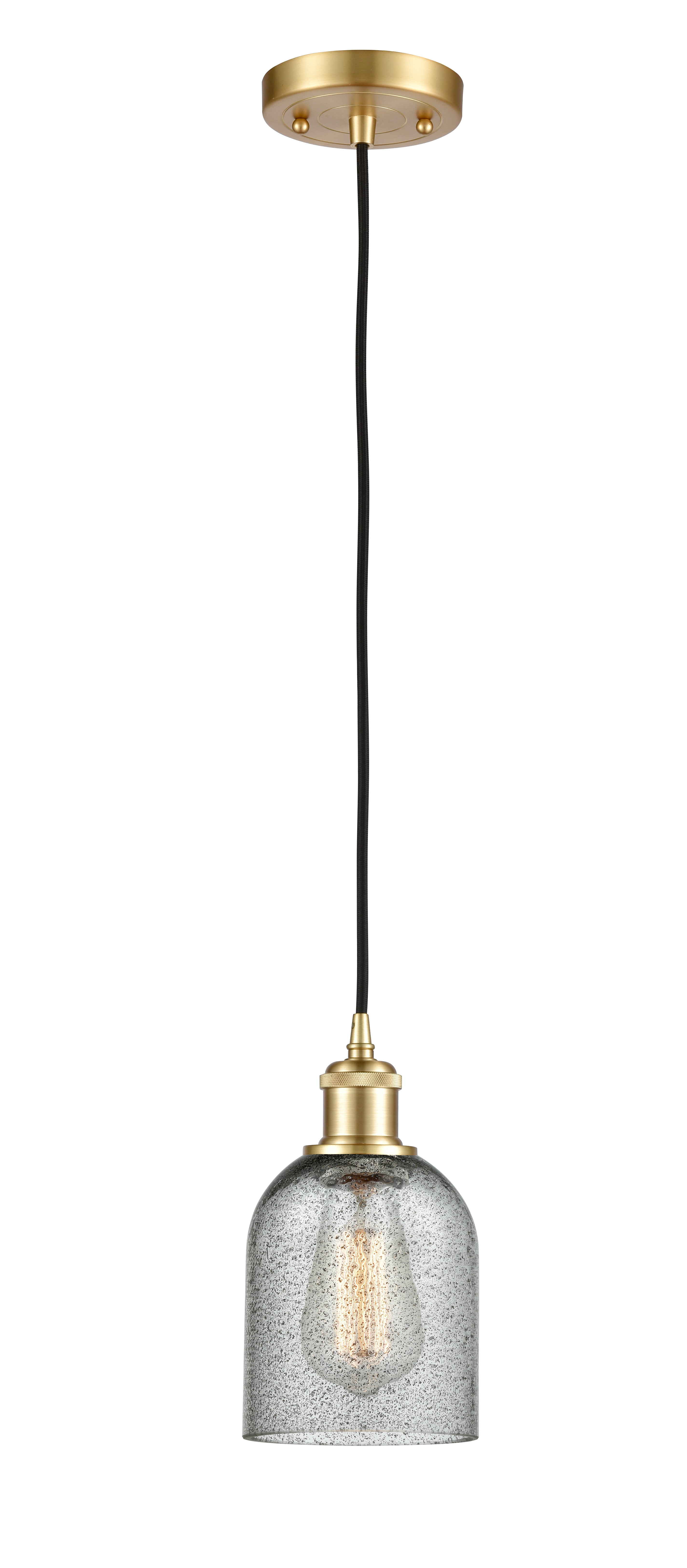 Ballston Mini Pendant Antique Brass Finish