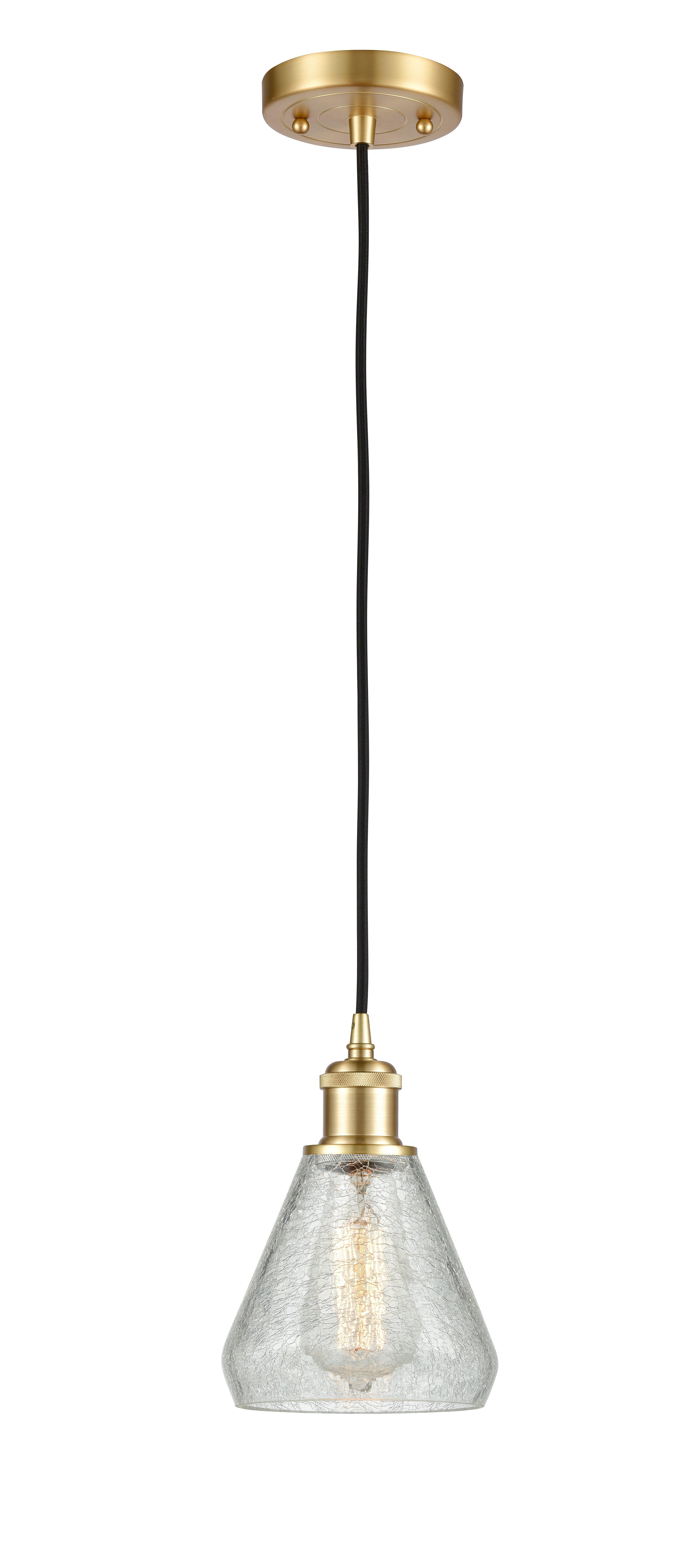 Ballston Mini Pendant Antique Brass 6 Inch