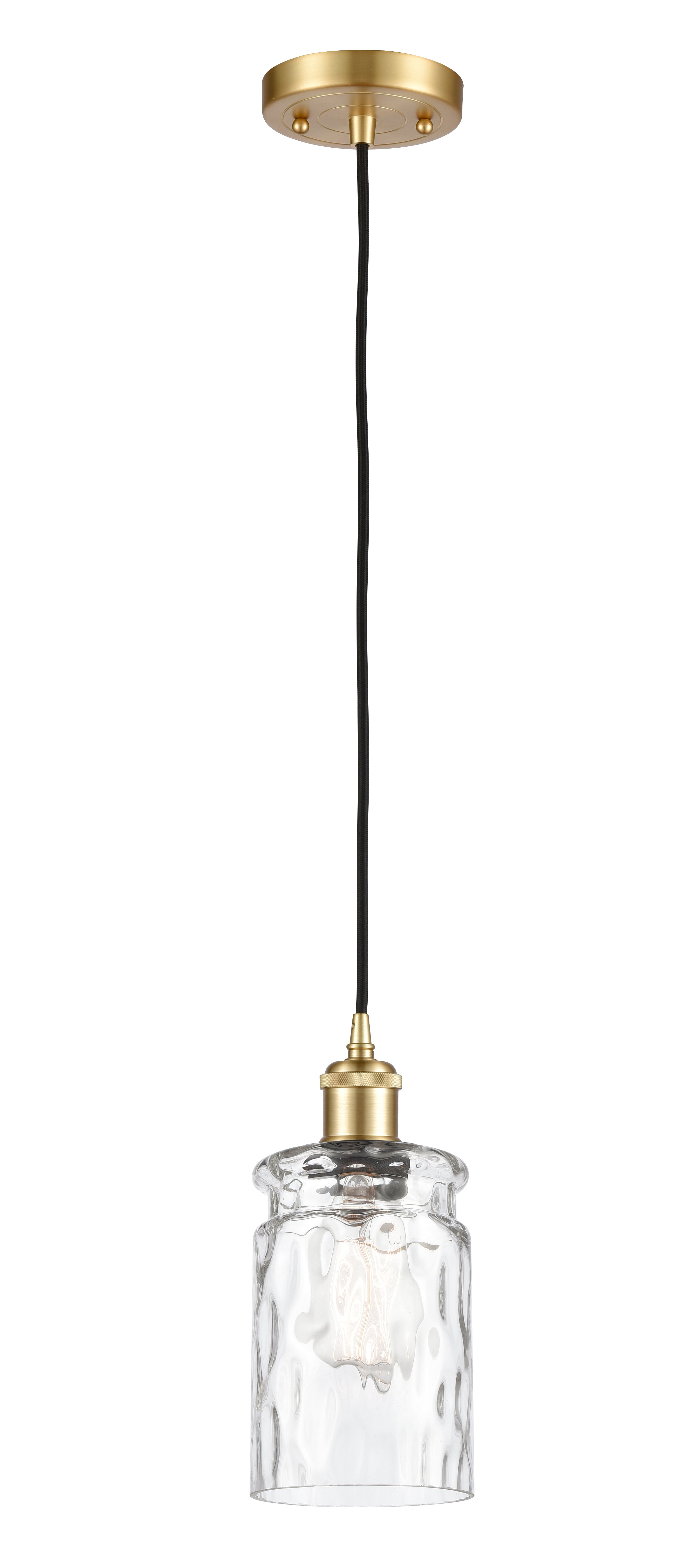 Ballston Mini Pendant Antique Brass Finish