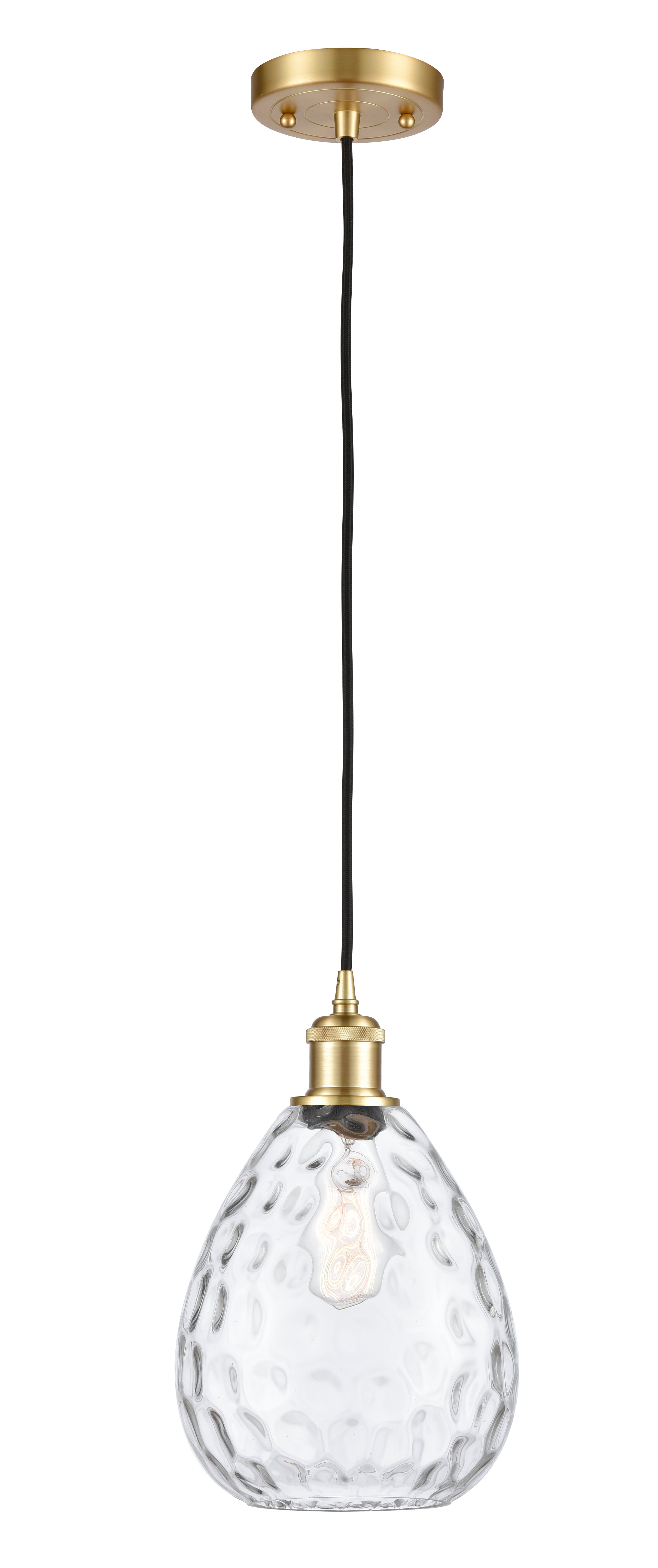 Ballston Mini Pendant Antique Brass Finish