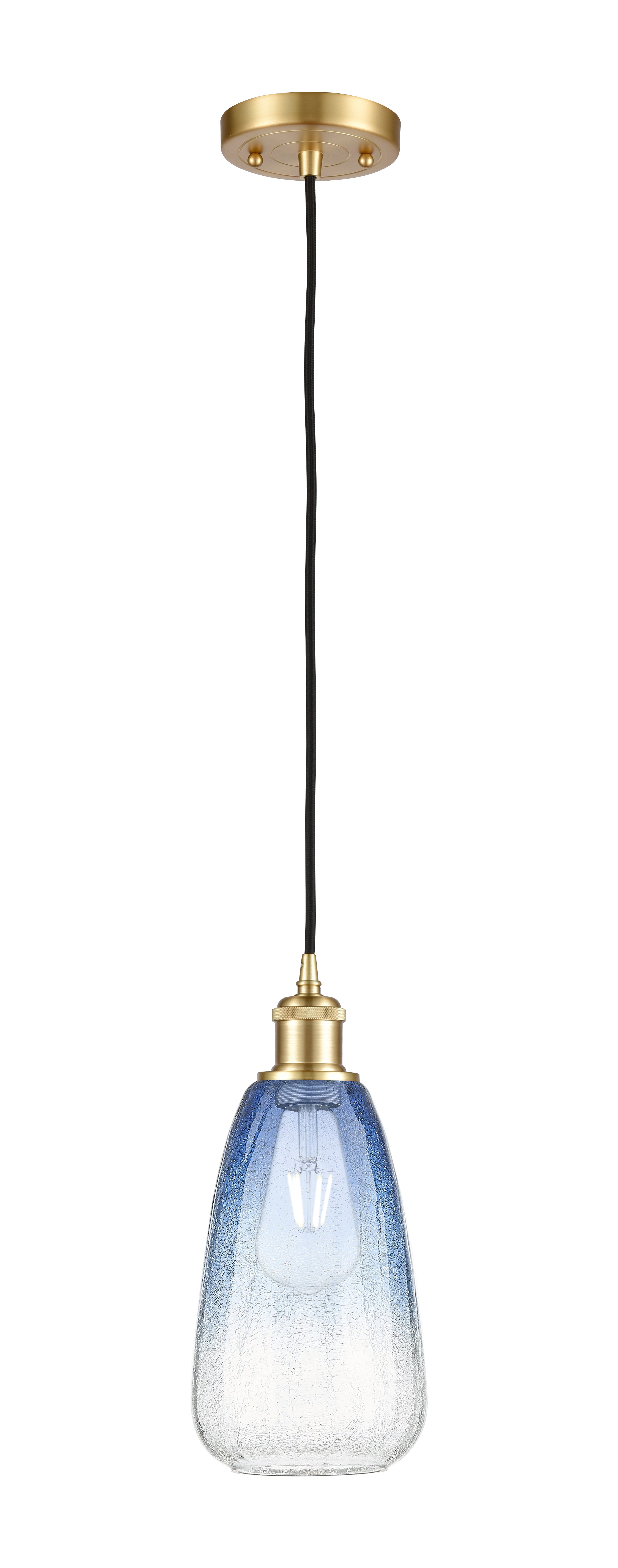 Ballston Mini Pendant Antique Brass 6 Inch