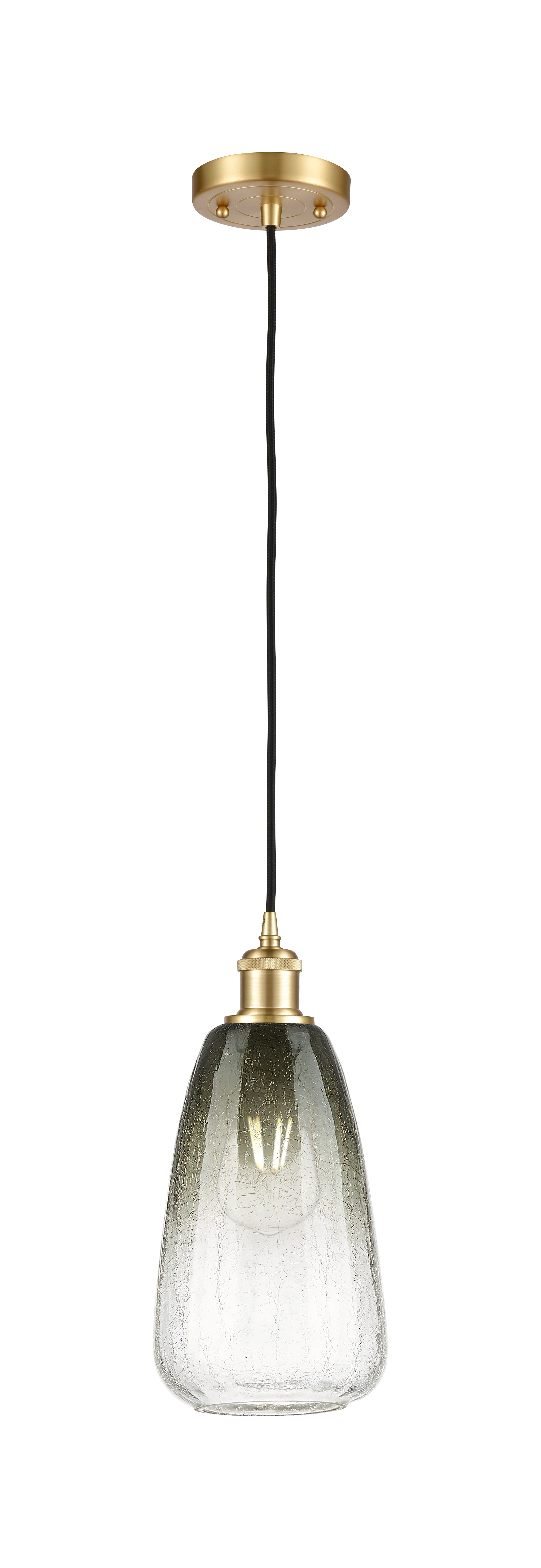 Ballston Mini Pendant Antique Brass 6 Inch