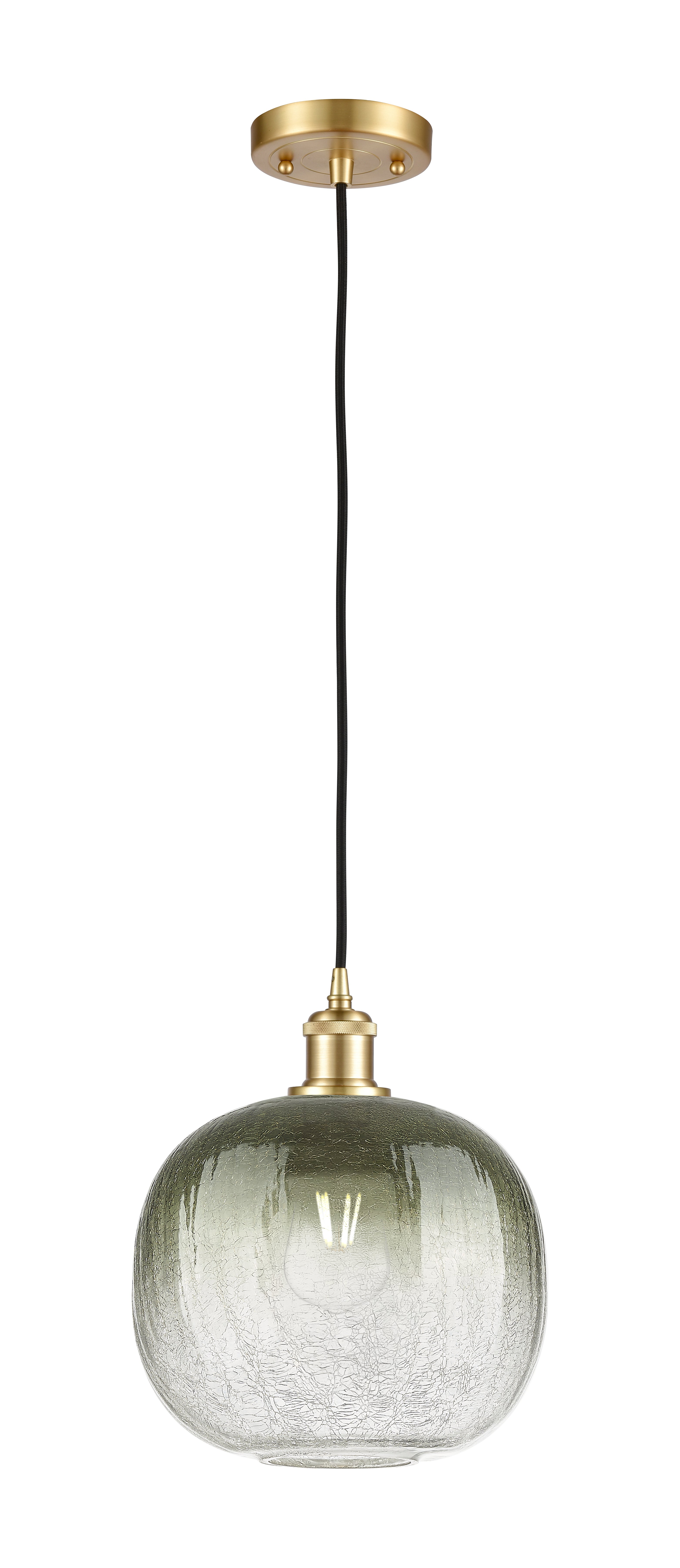 Ballston Mini Pendant Antique Brass Finish