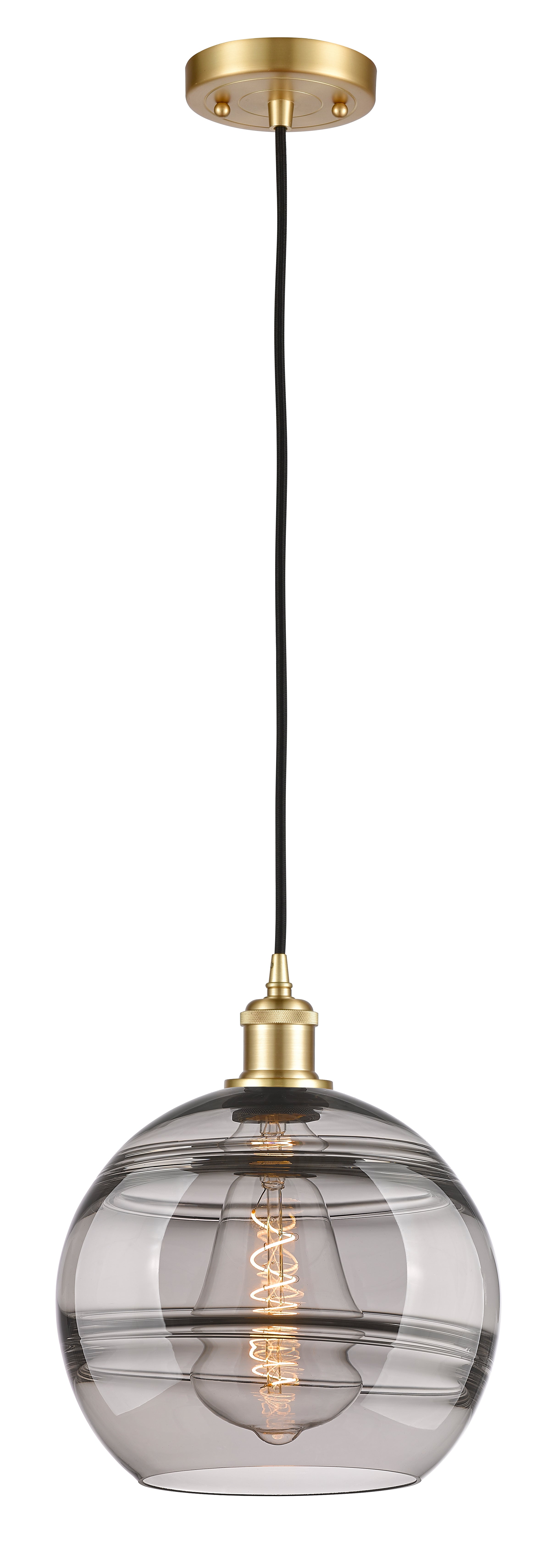 Ballston Mini Pendant Antique Brass Finish