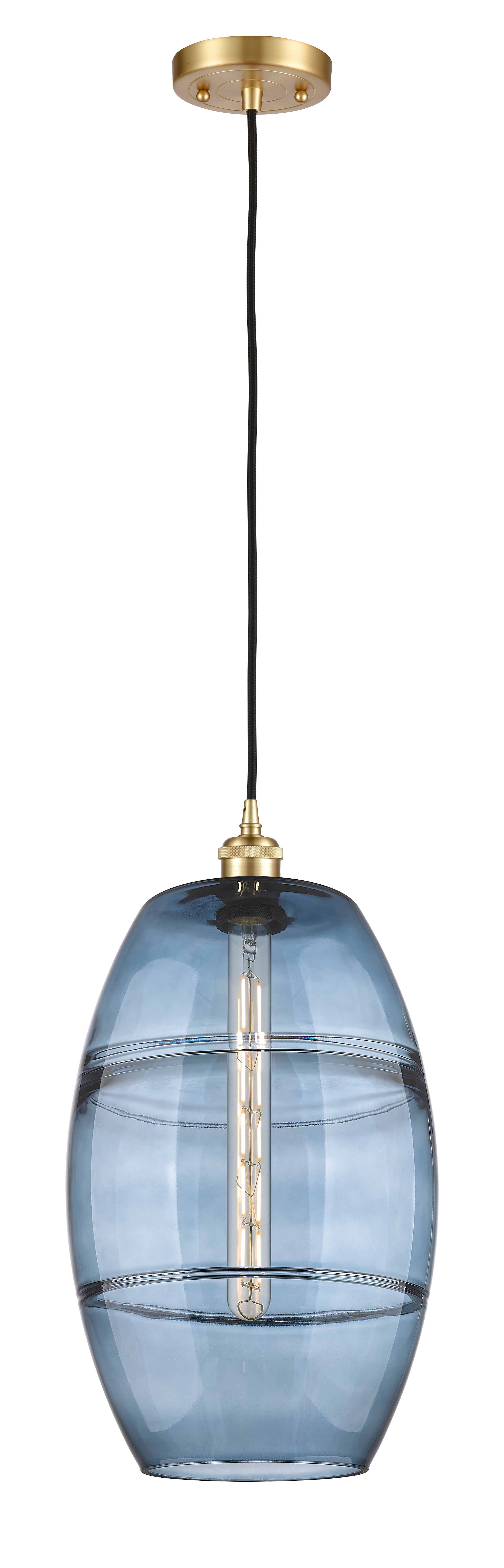 Ballston Mini Pendant Antique Brass Finish