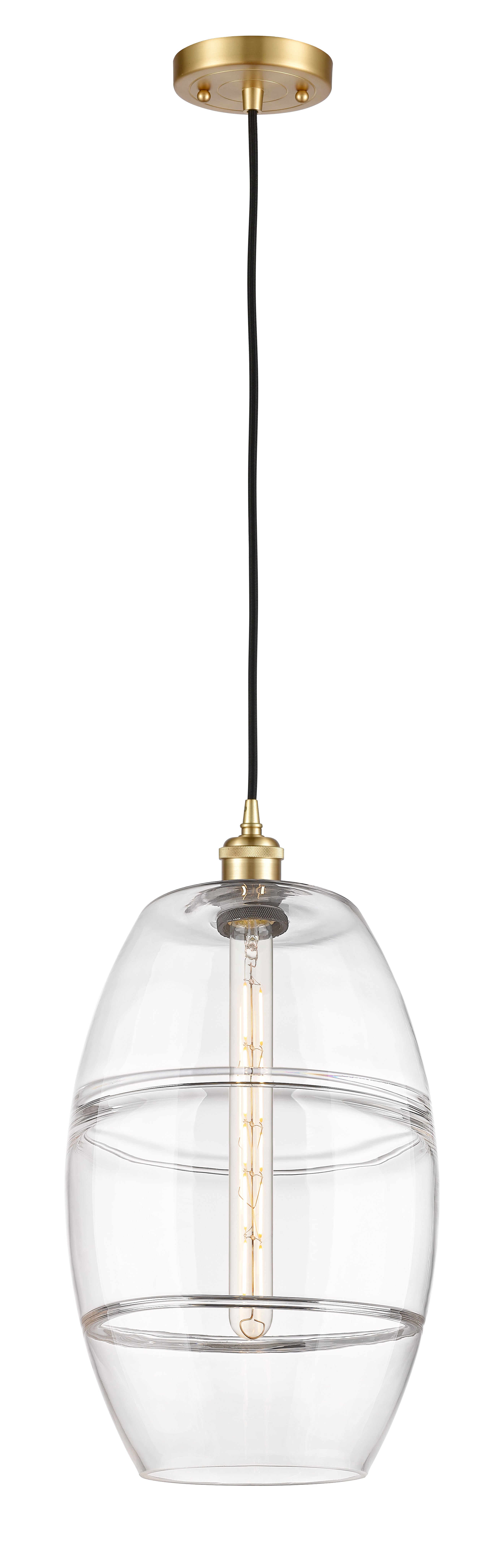 Ballston Mini Pendant Antique Brass Finish
