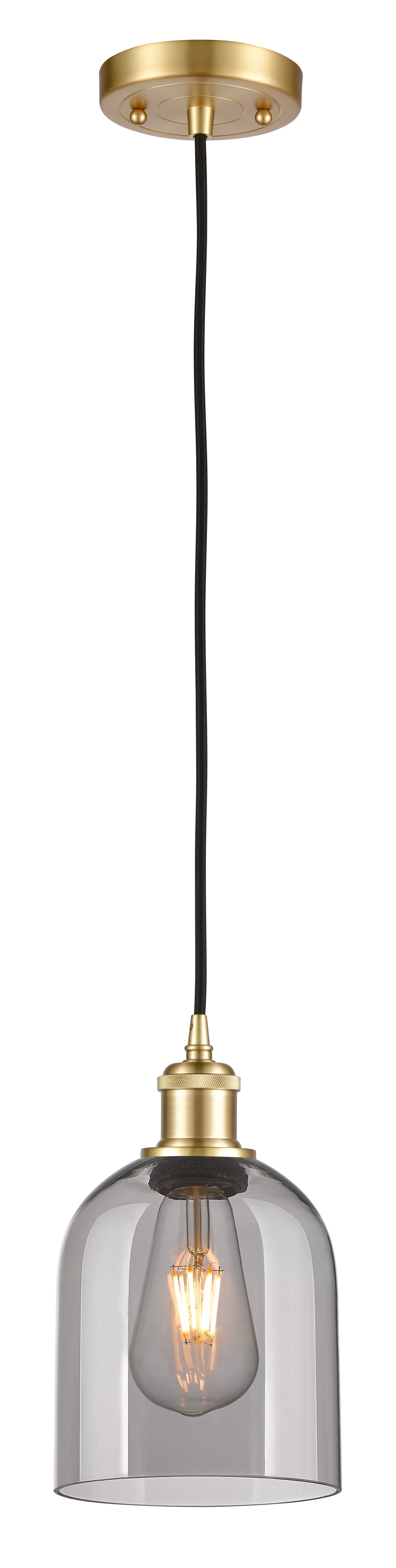 Ballston Mini Pendant Antique Brass Finish