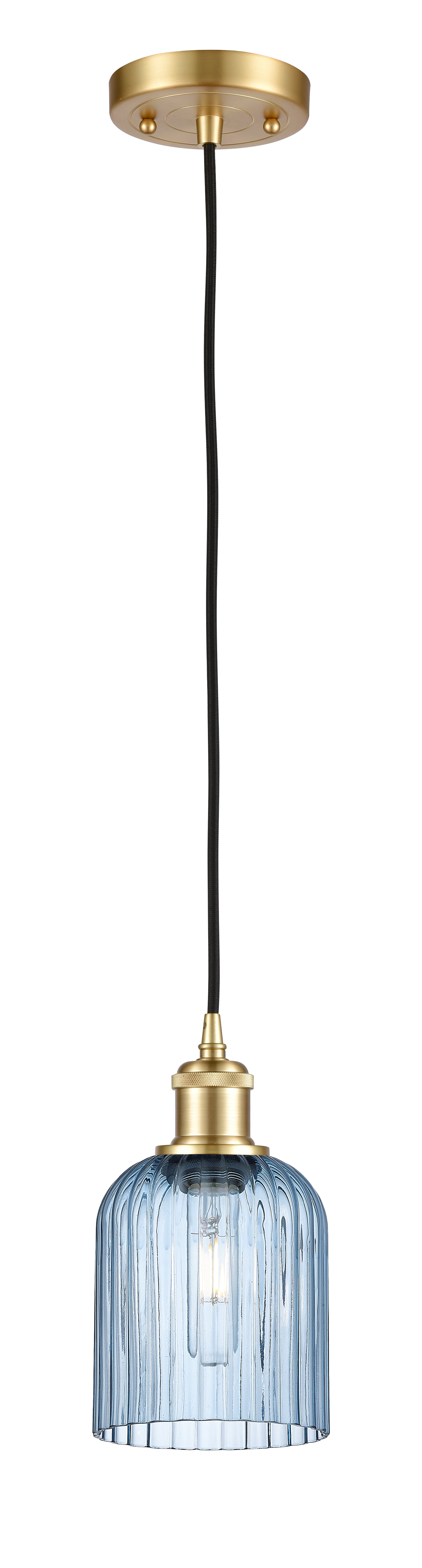 Ballston Mini Pendant Antique Brass Finish