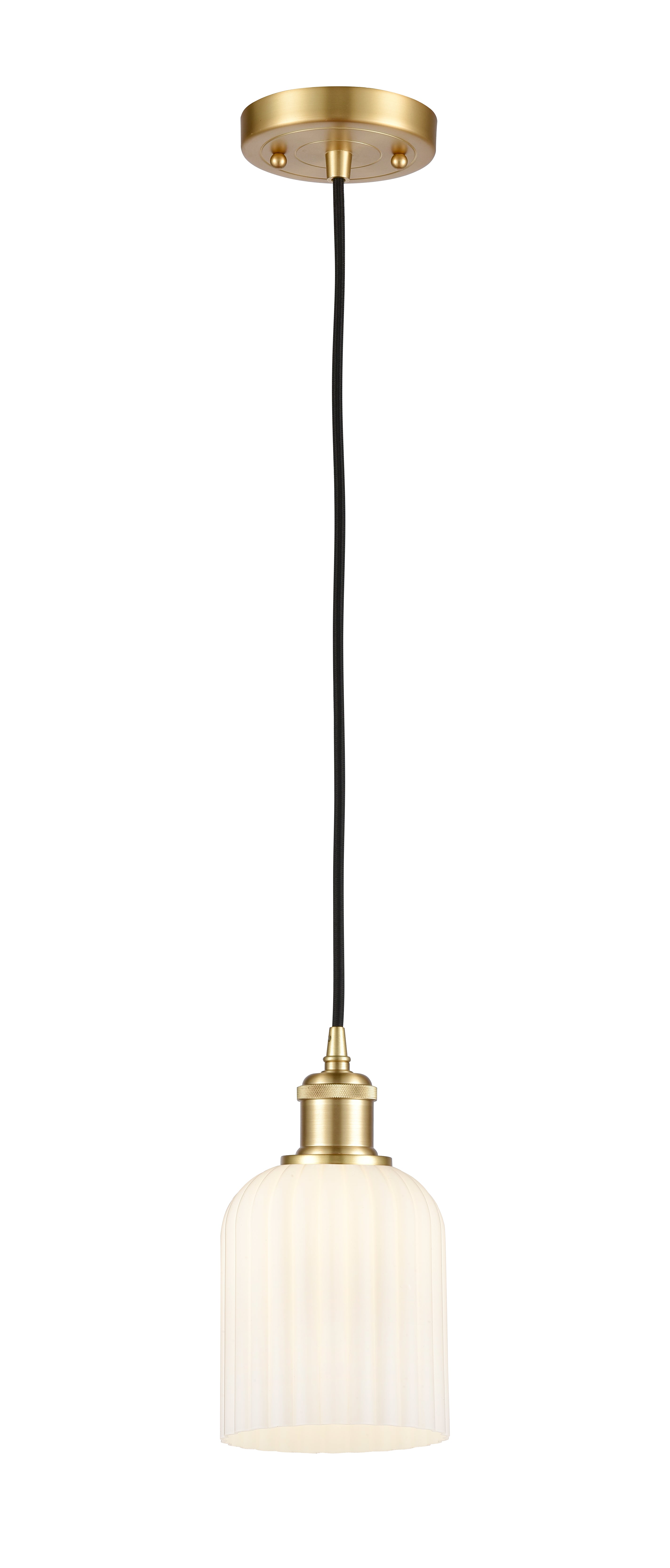 Ballston Mini Pendant Antique Brass Finish