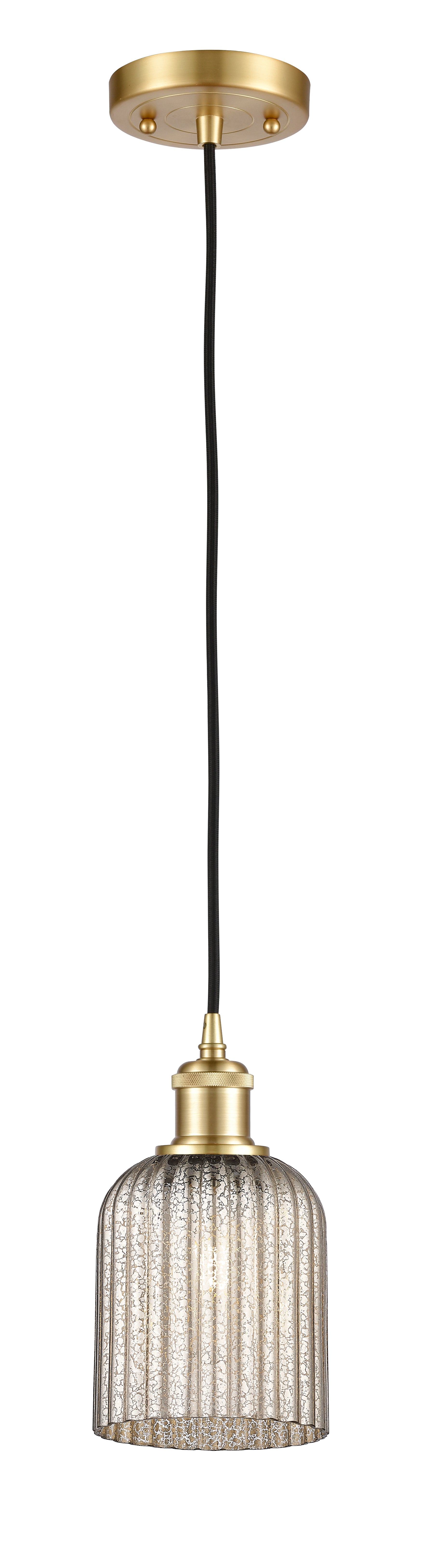 Ballston Mini Pendant Antique Brass Finish