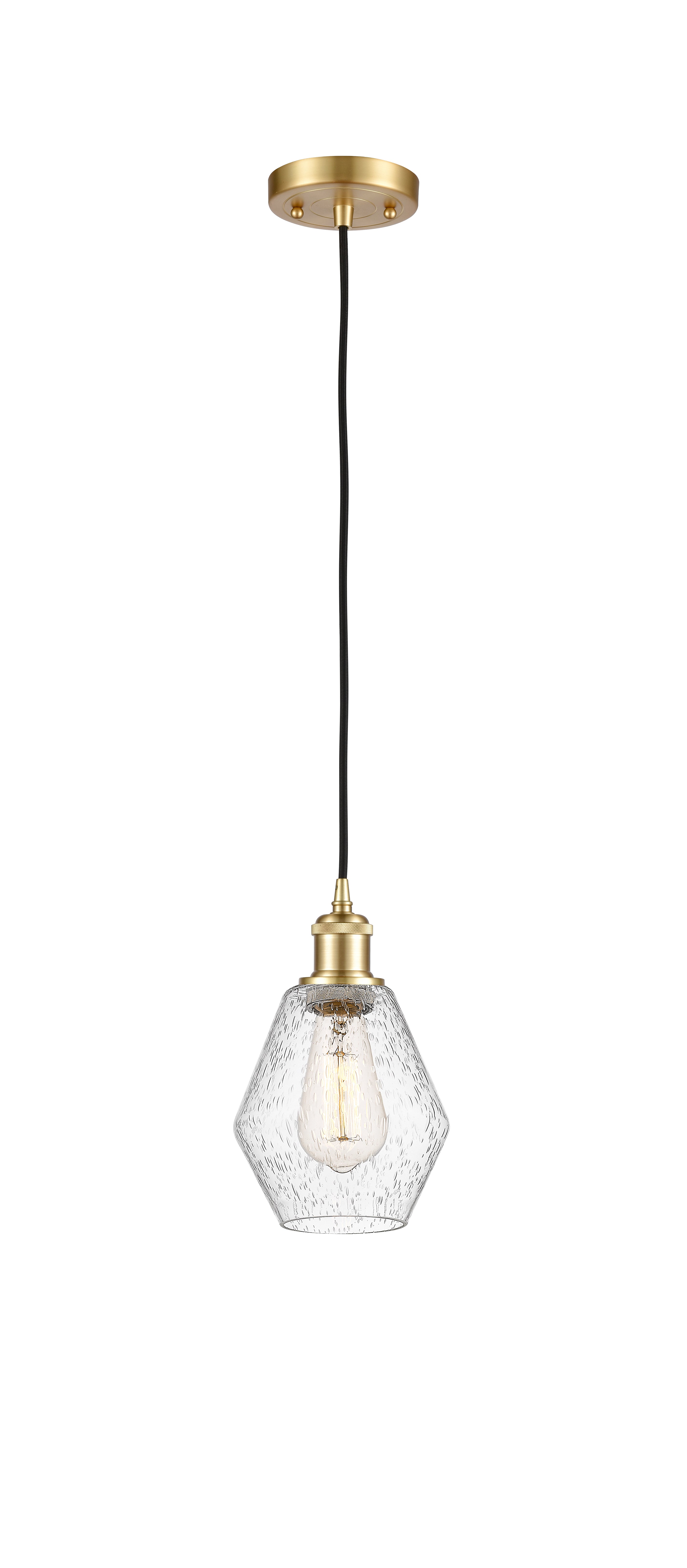 Ballston Mini Pendant Antique Brass Finish