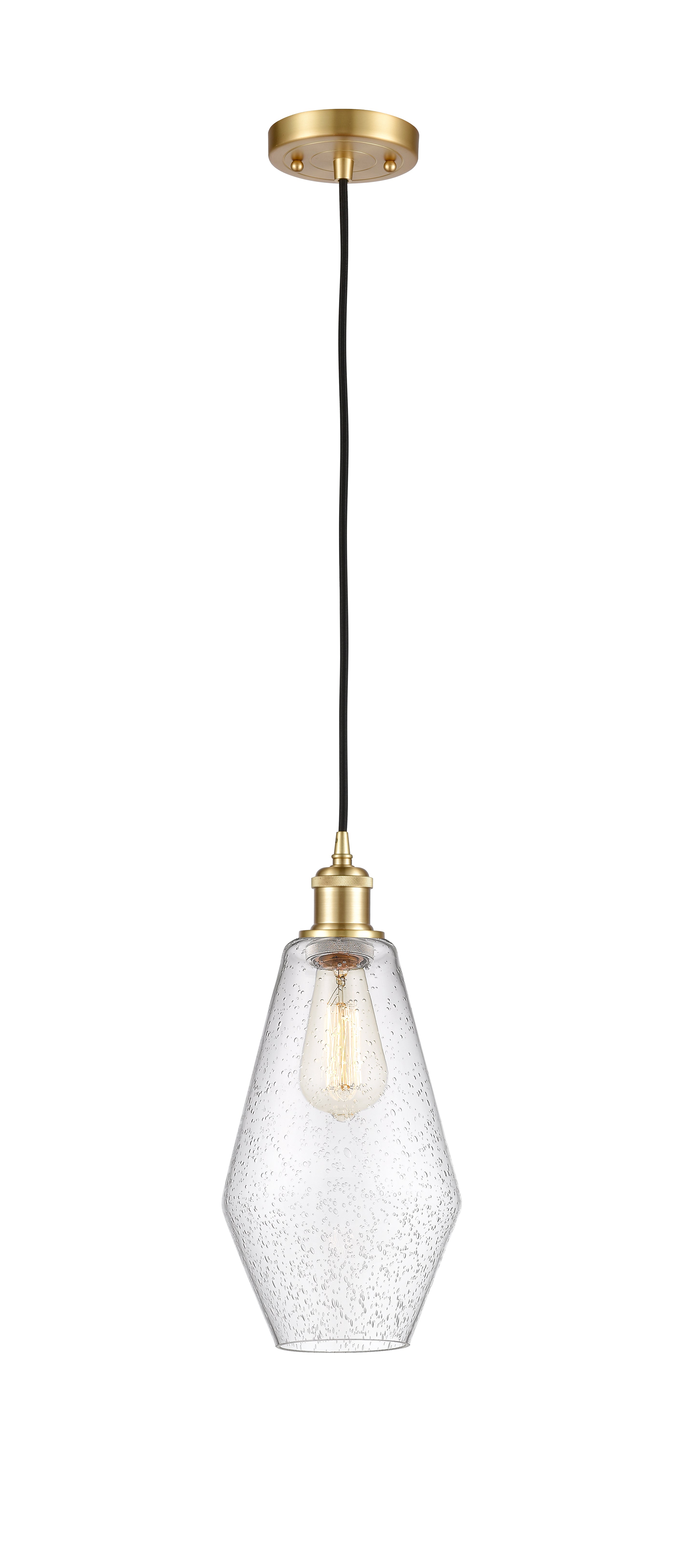 Ballston Mini Pendant Antique Brass Finish