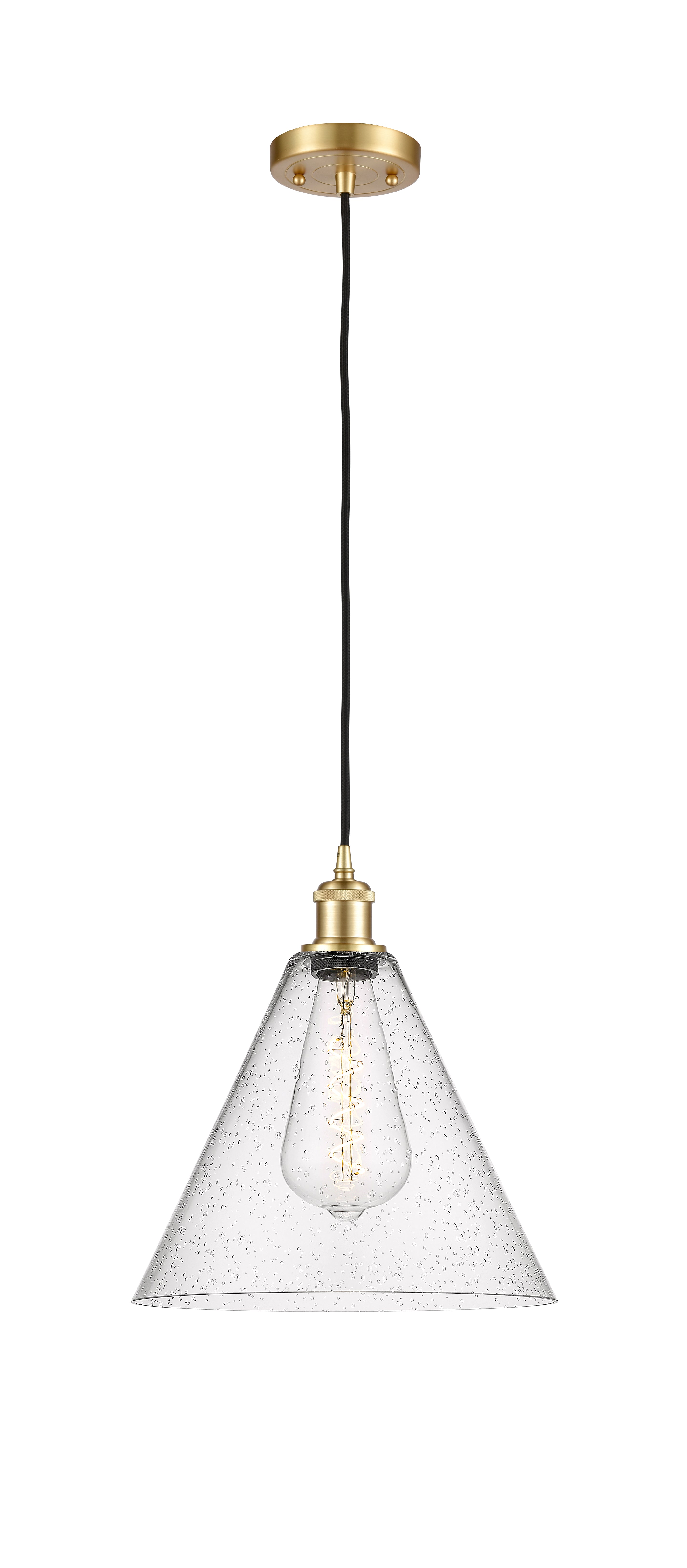 Ballston Mini Pendant Antique Brass Finish