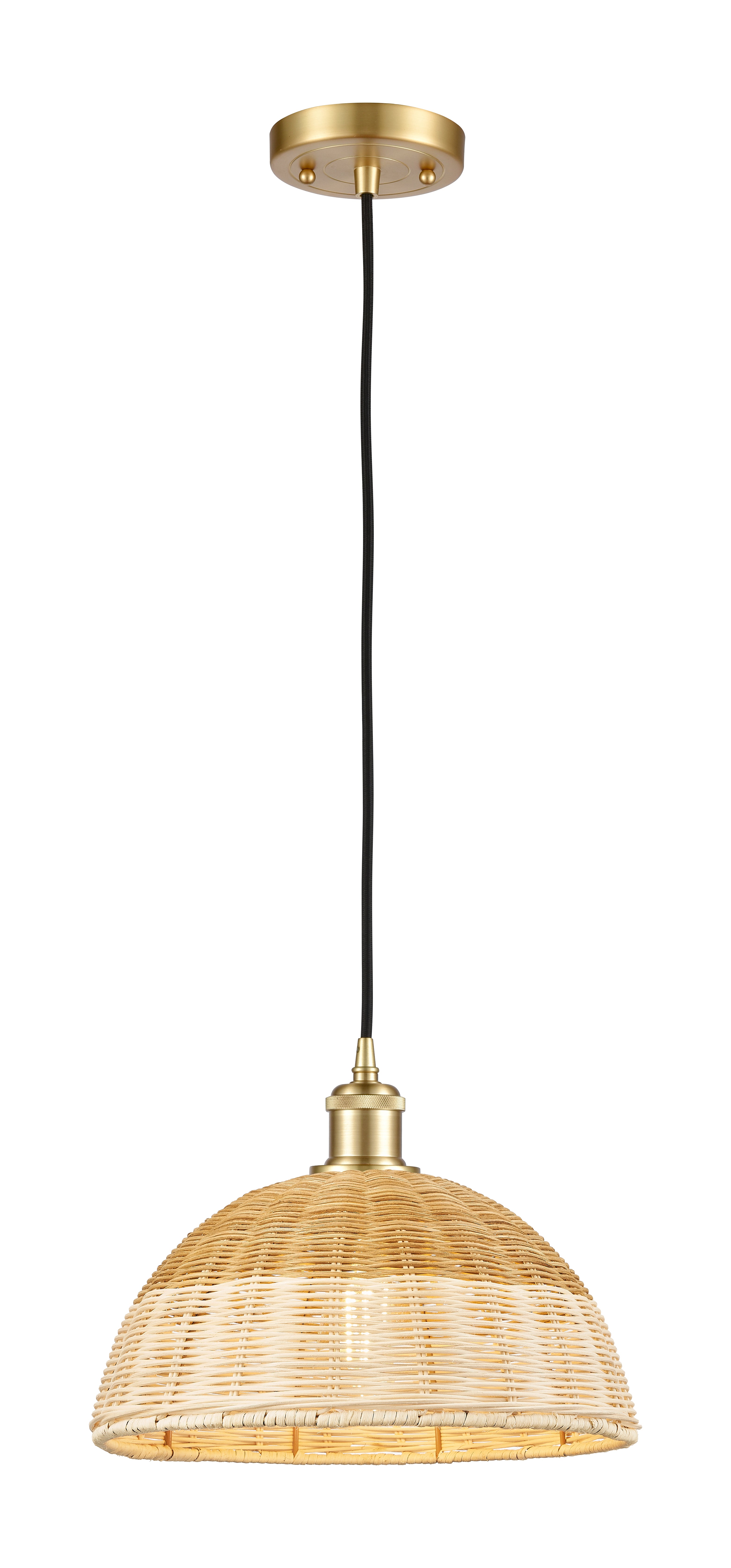 Ballston Mini Pendant Antique Brass Finish