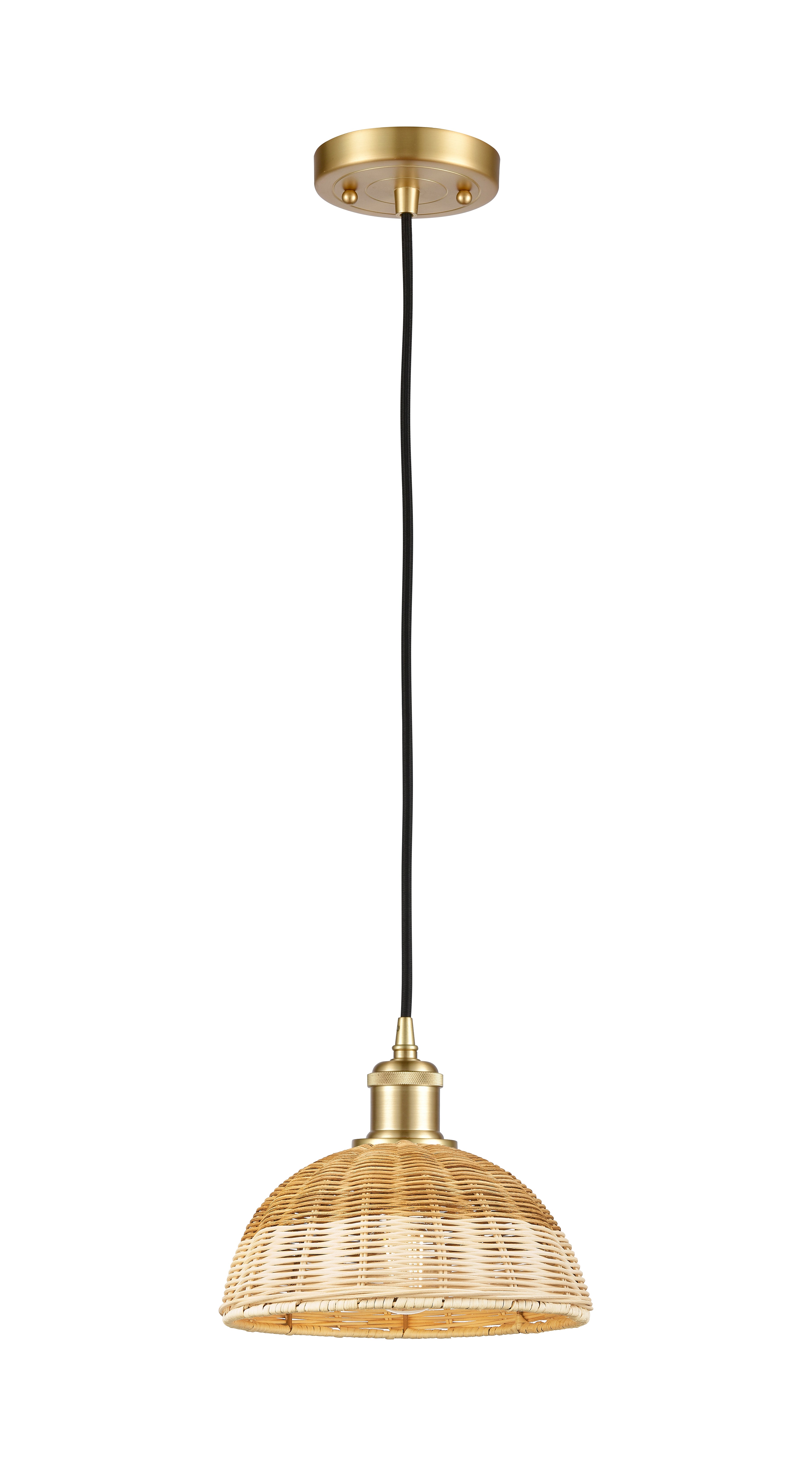 Ballston Mini Pendant Antique Brass Finish