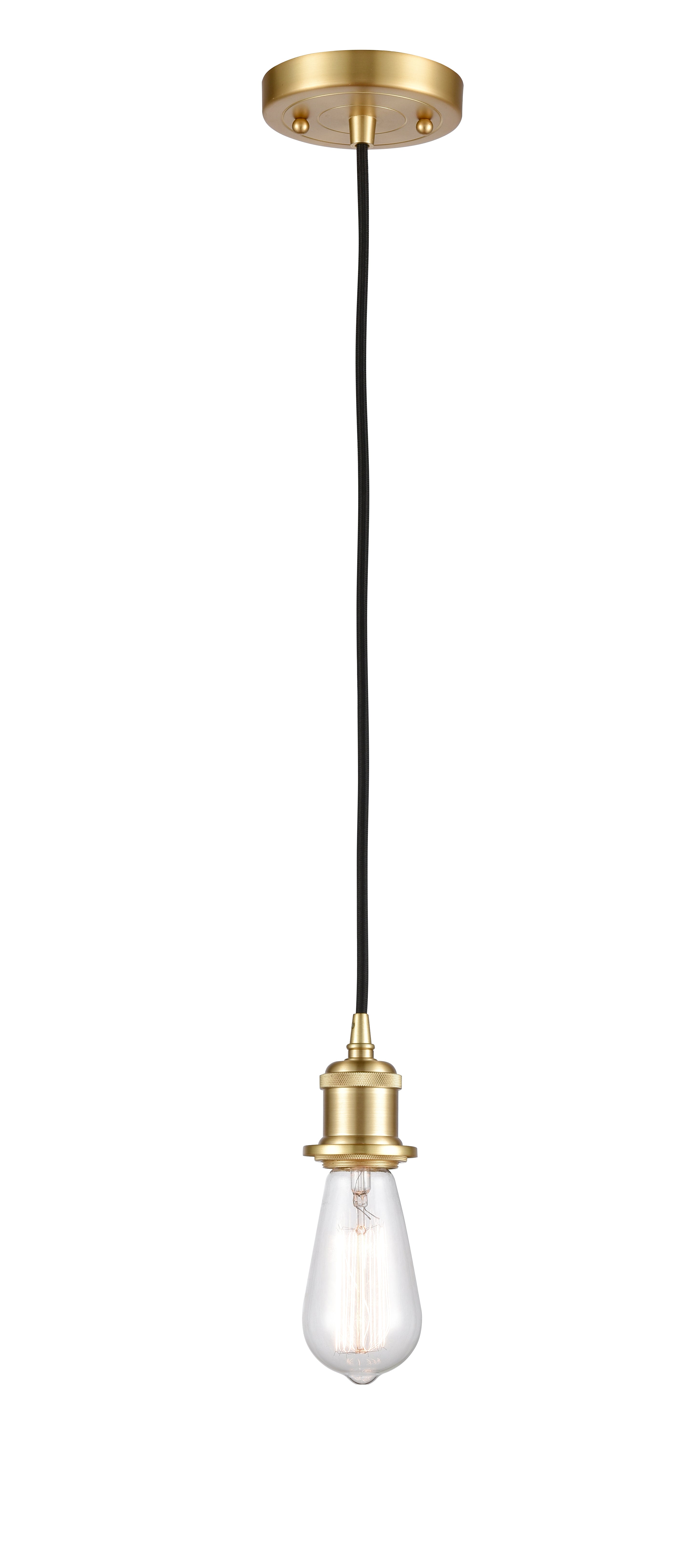 Ballston Mini Pendant Antique Brass Finish