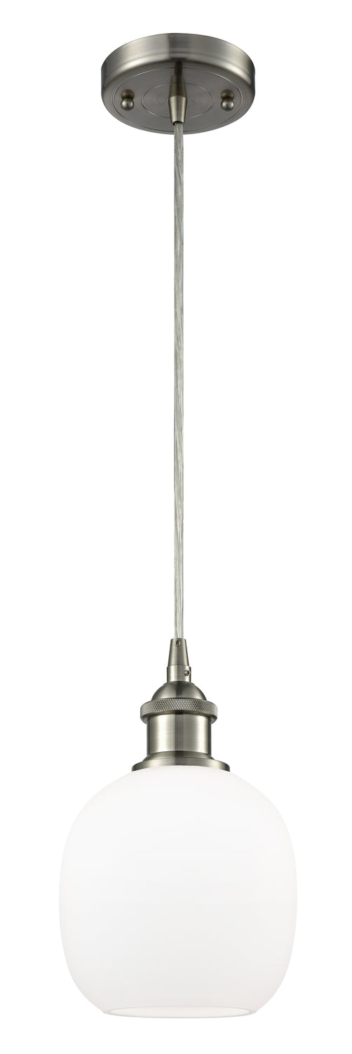 Ballston Mini Pendant Antique Brass Finish