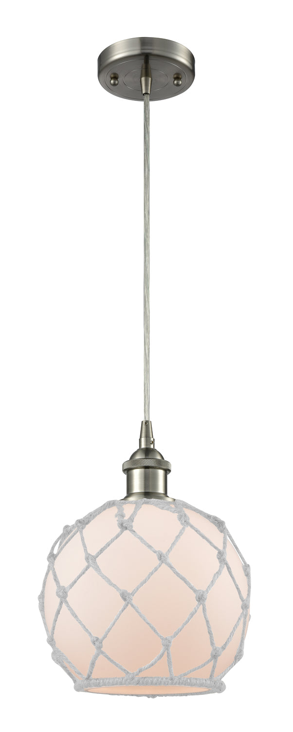 Ballston Mini Pendant Cast Brass 8 Inch