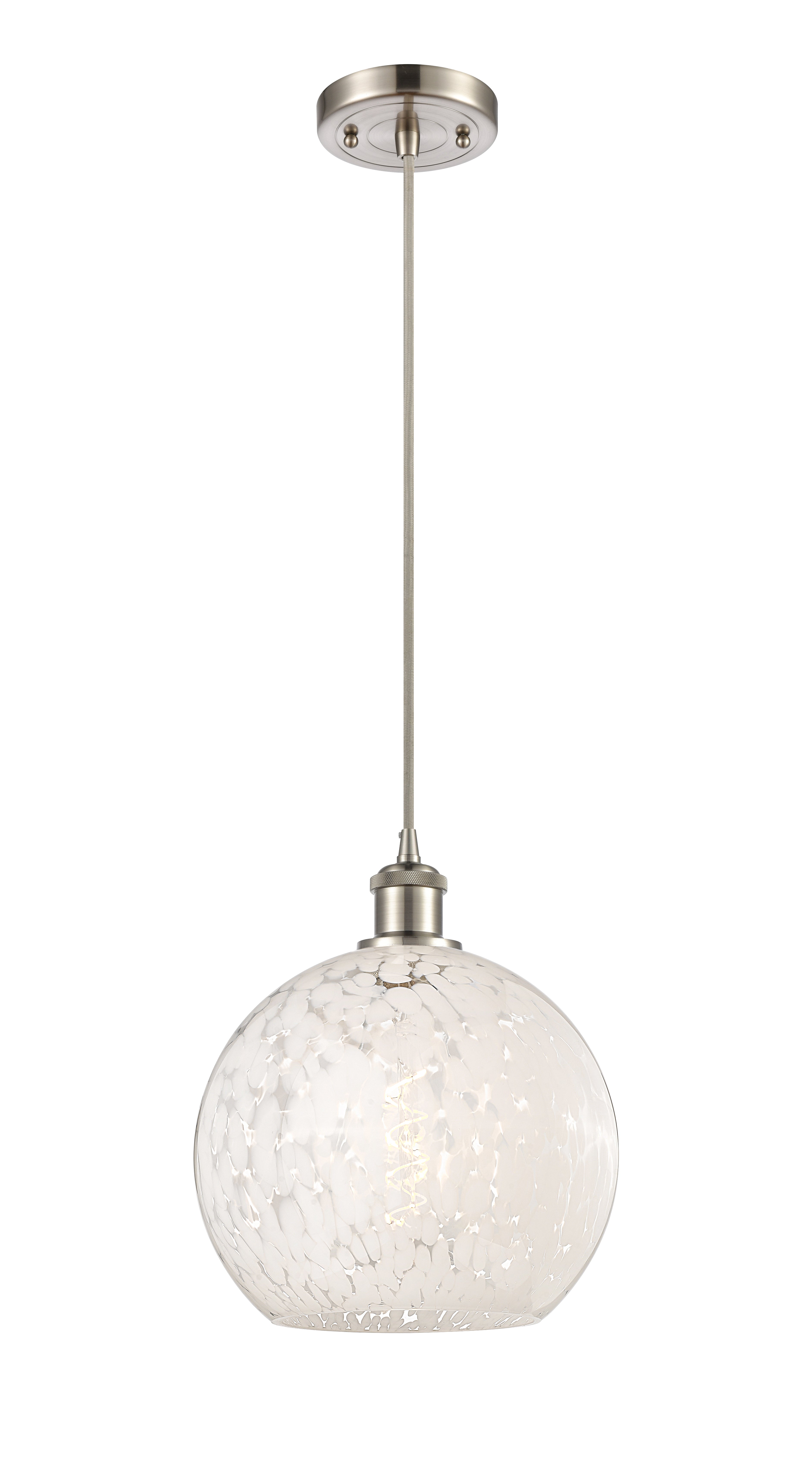 Ballston Mini Pendant 10 Inch Brass