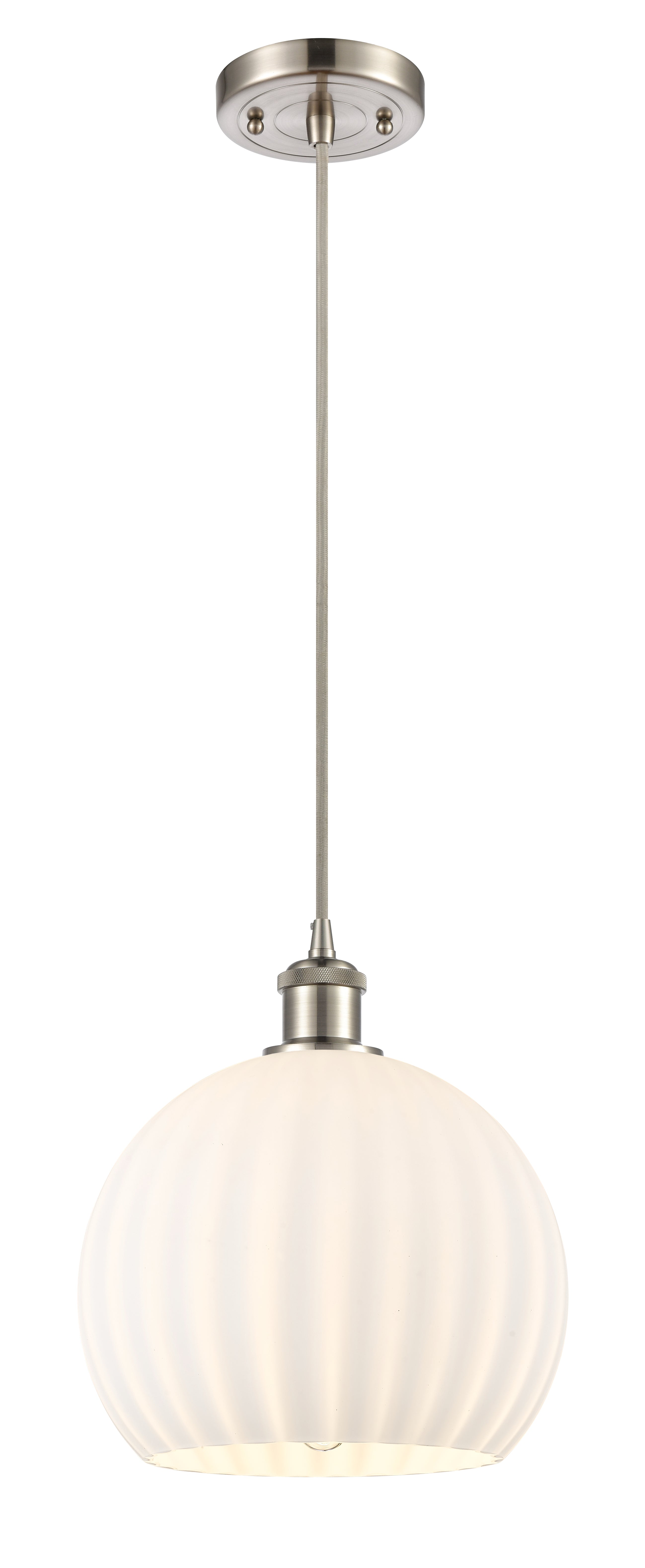 Ballston Mini Pendant Antique Brass 10 Inch