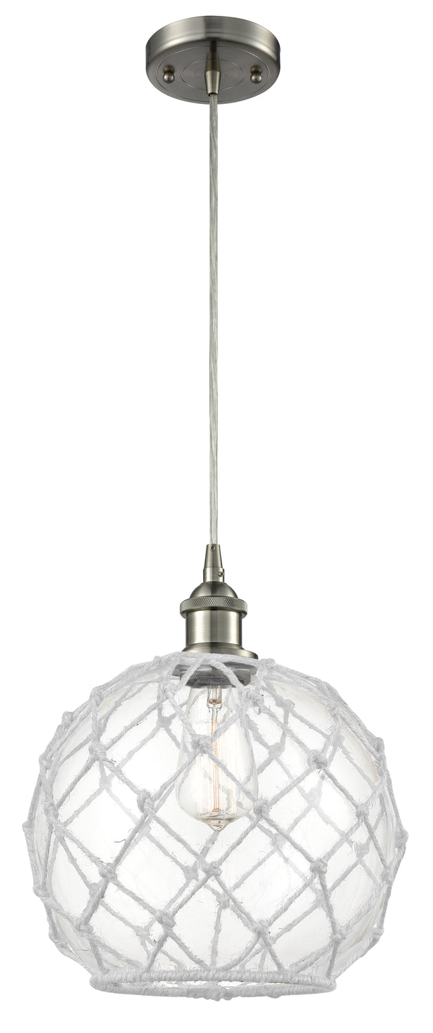 Ballston Mini Pendant Antique Brass Finish