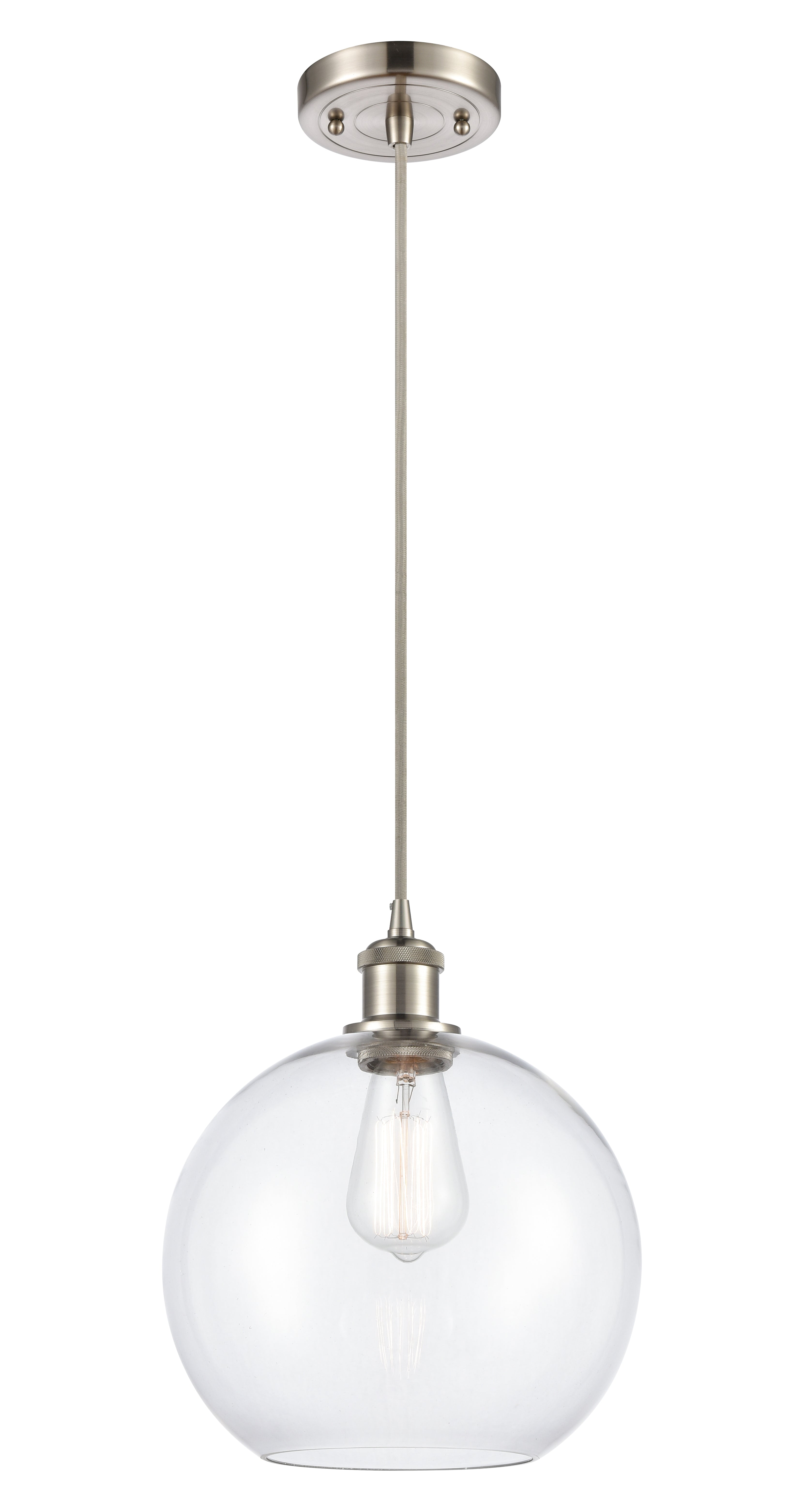 Ballston Mini Pendant Cast Brass Antique