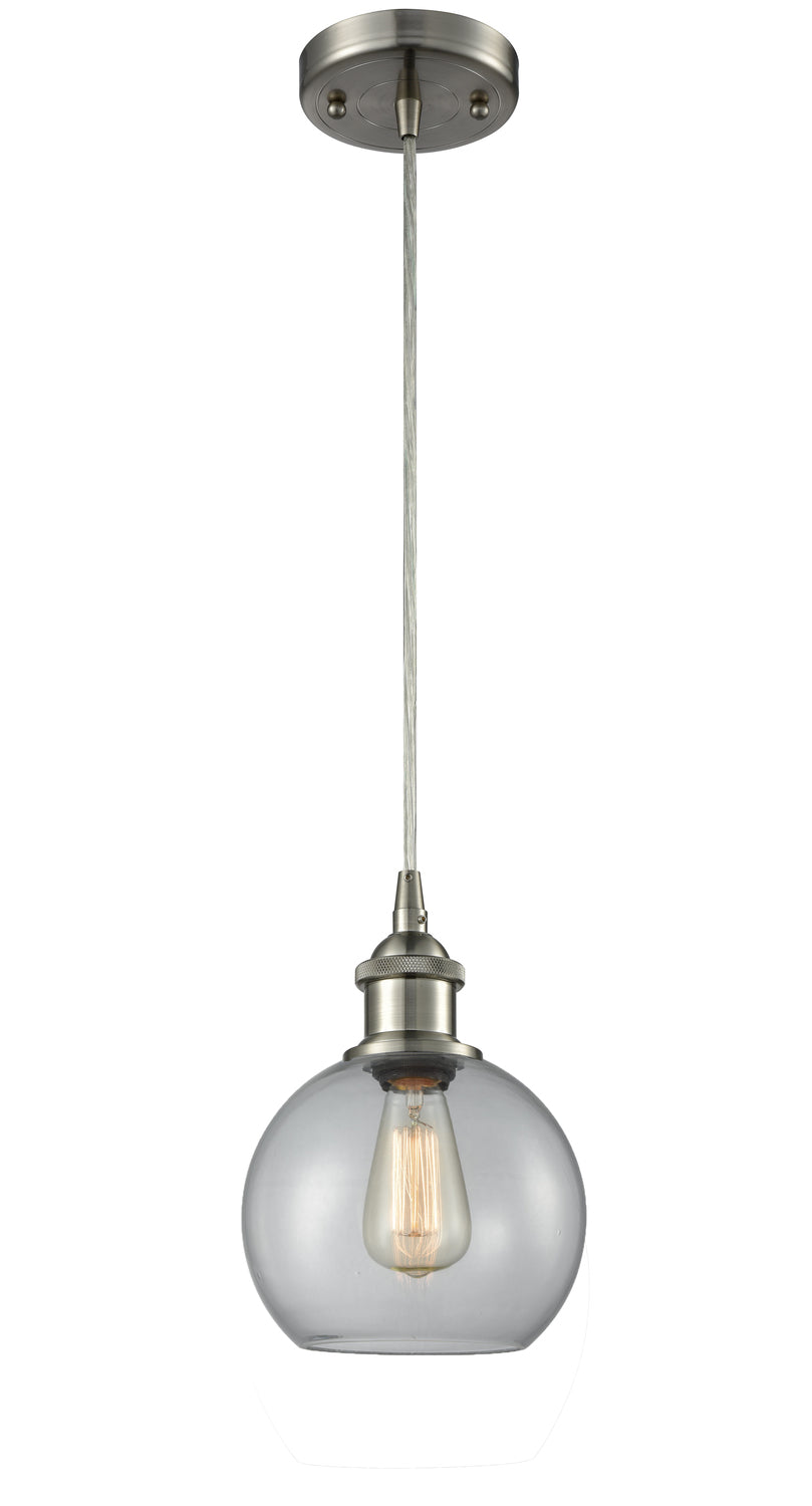Ballston Mini Pendant Antique Brass Finish