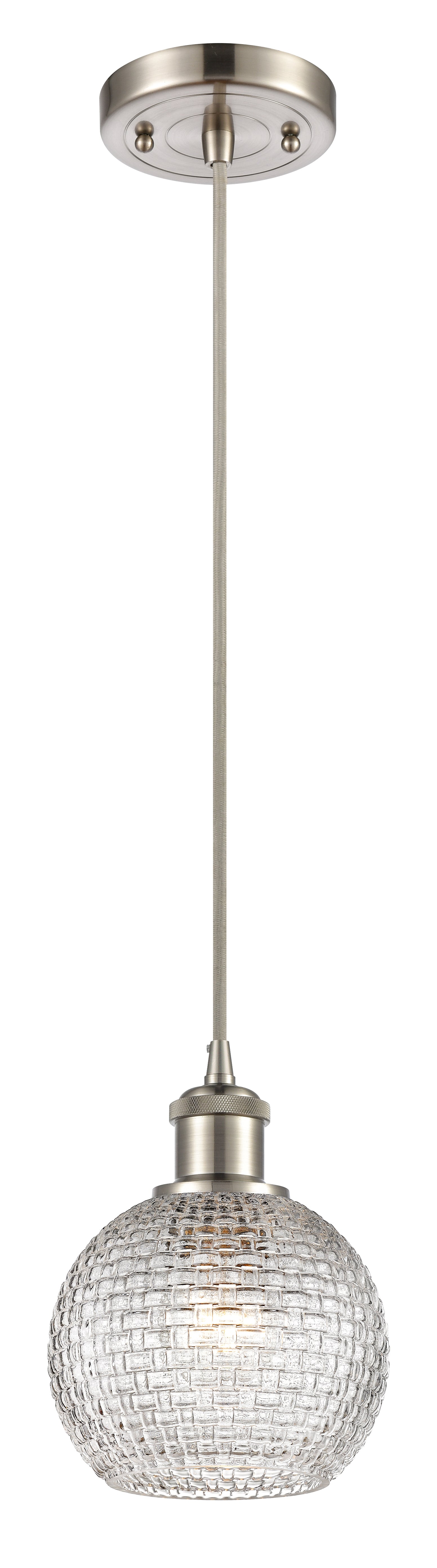 Ballston Mini Pendant Antique Brass Steel